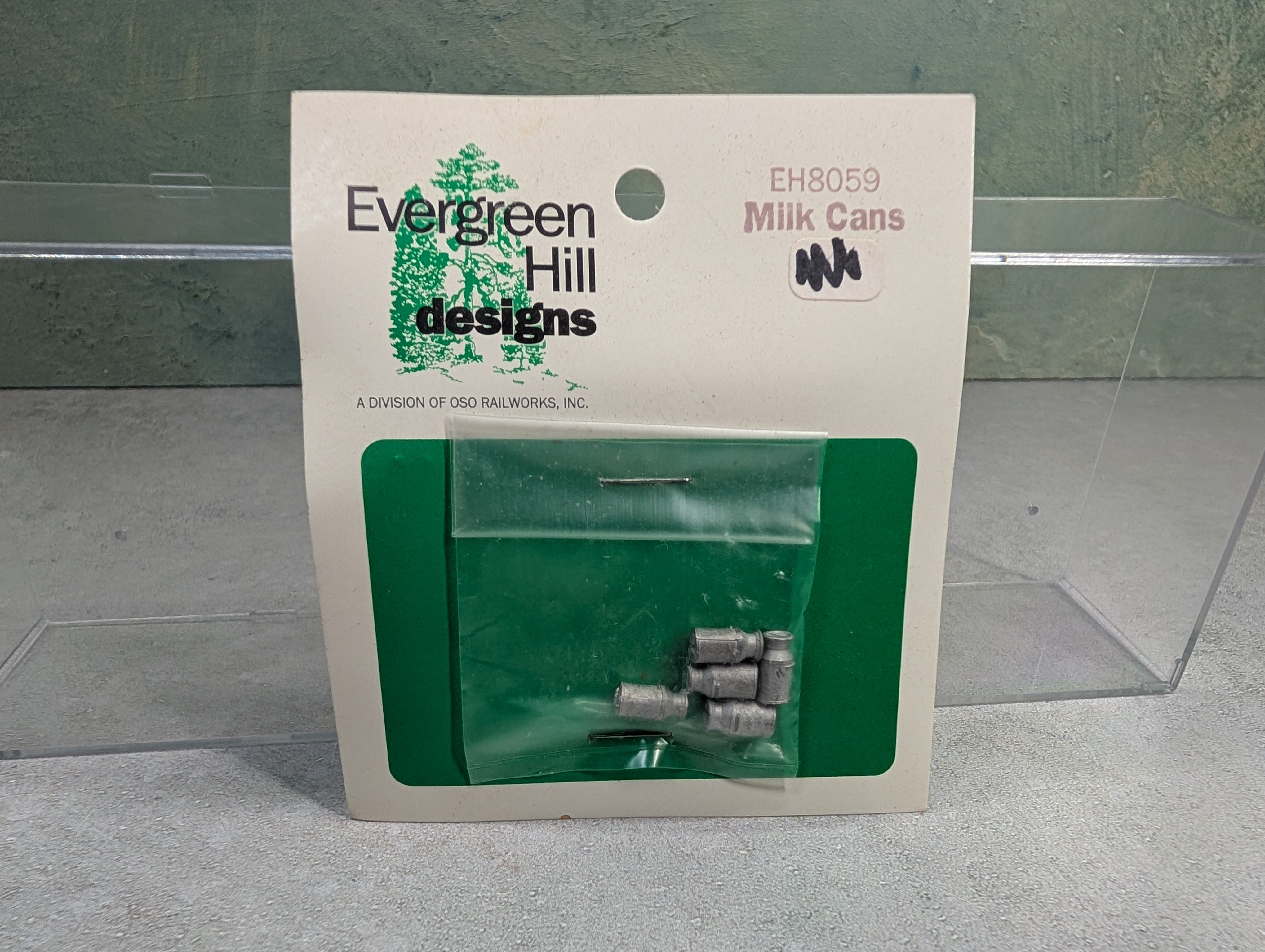 Evergreen Hill EH8059 O Milk Cans (Die-Cast Metal)
