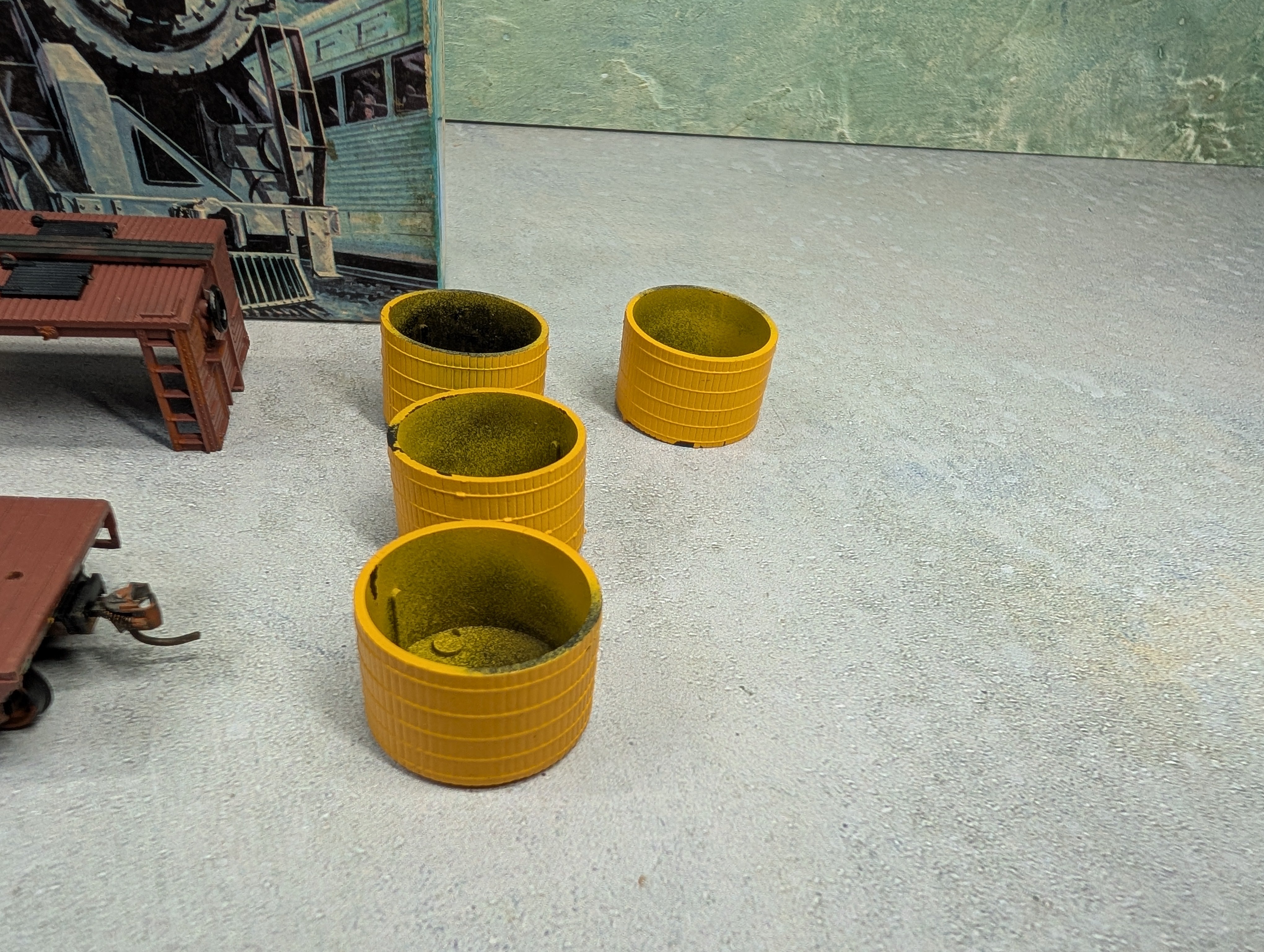 USED Athearn 1475 HO Scale Pickle Car with Tanks Heinz #73 KIT