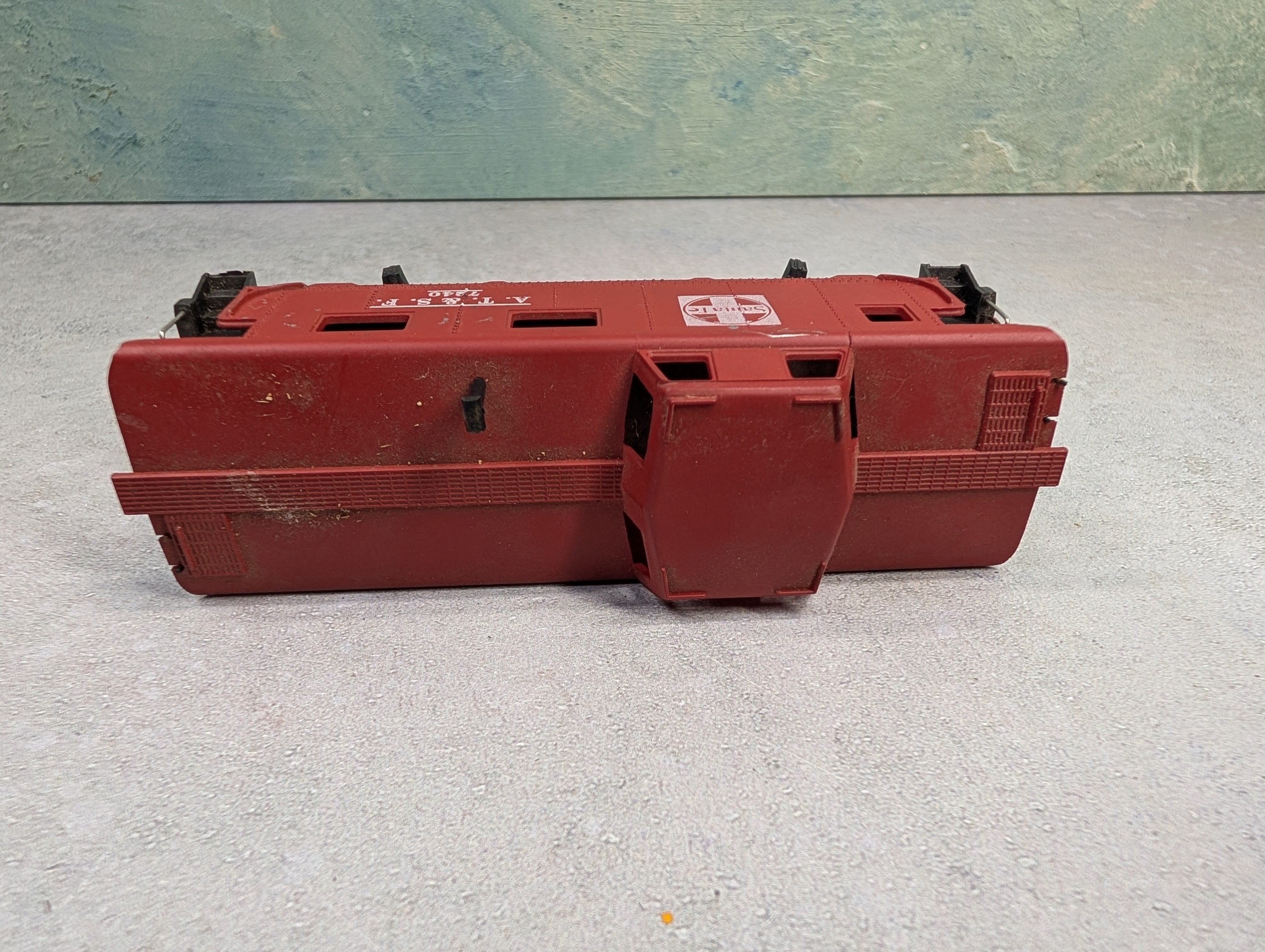 USED Tyco HO Scale Caboose Santa Fe ATSF #7240