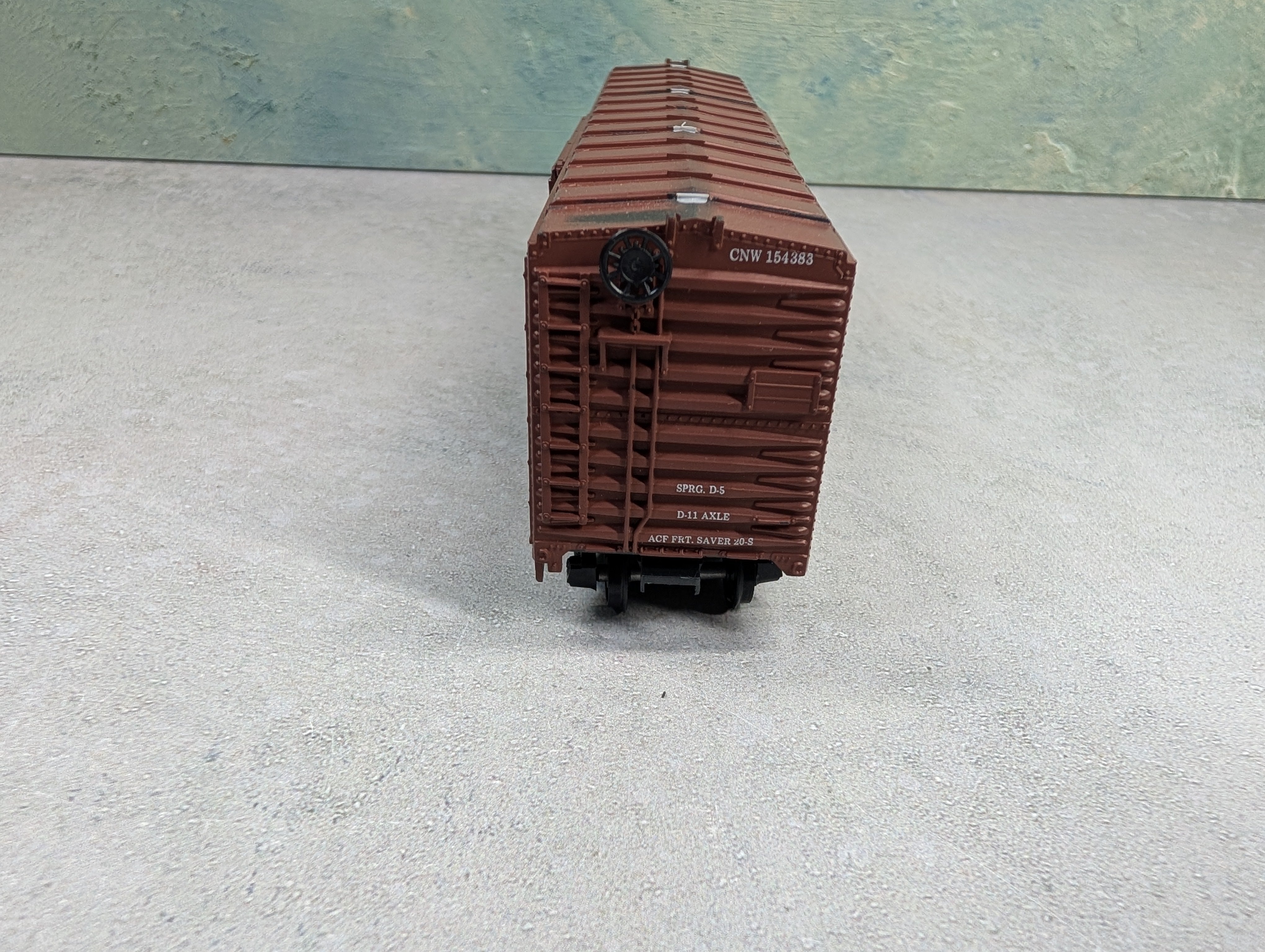 USED Athearn HO Scale 50' Box Car Chicago & North Western CNW #154383