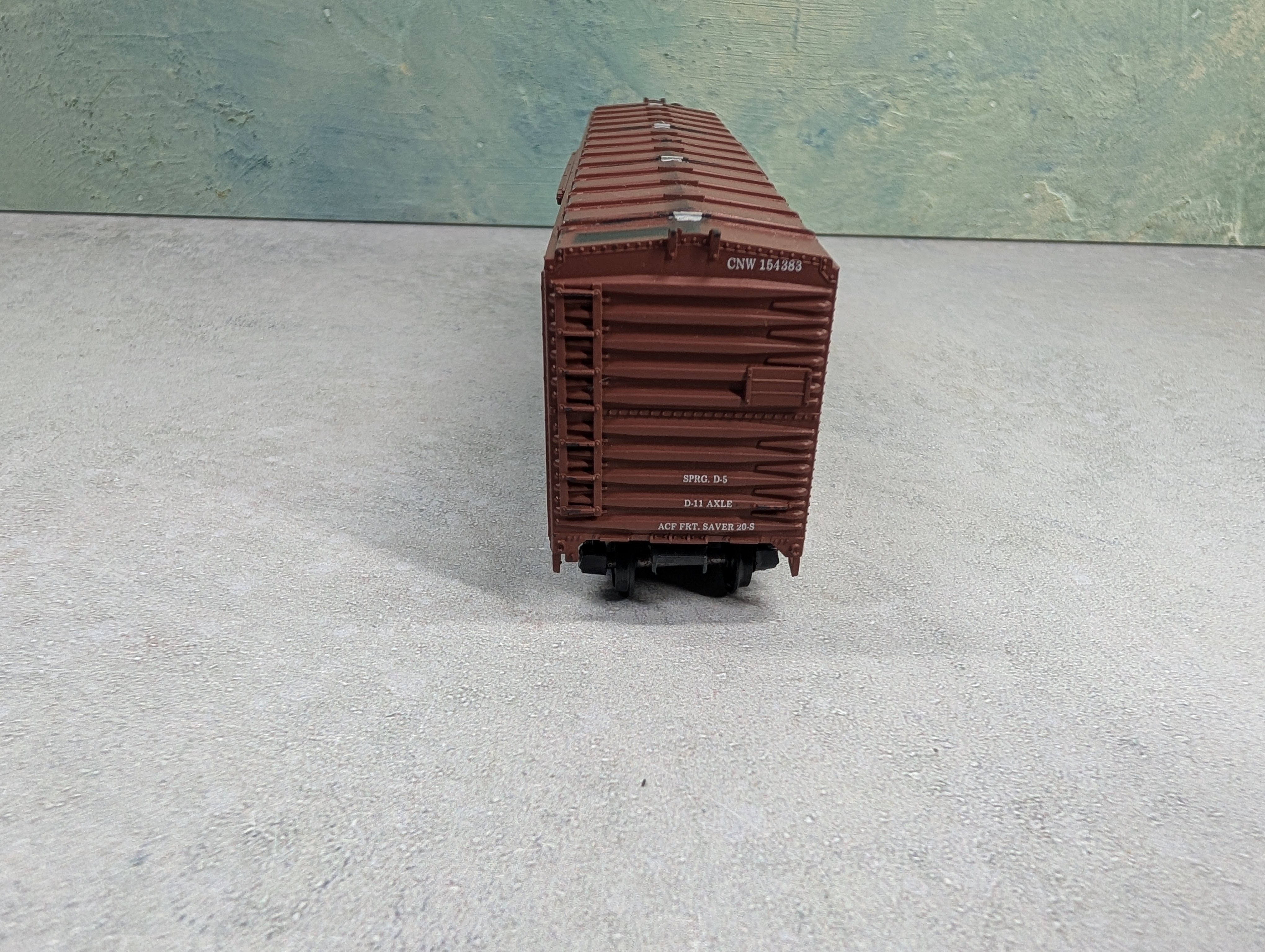 USED Athearn HO Scale 50' Box Car Chicago & North Western CNW #154383