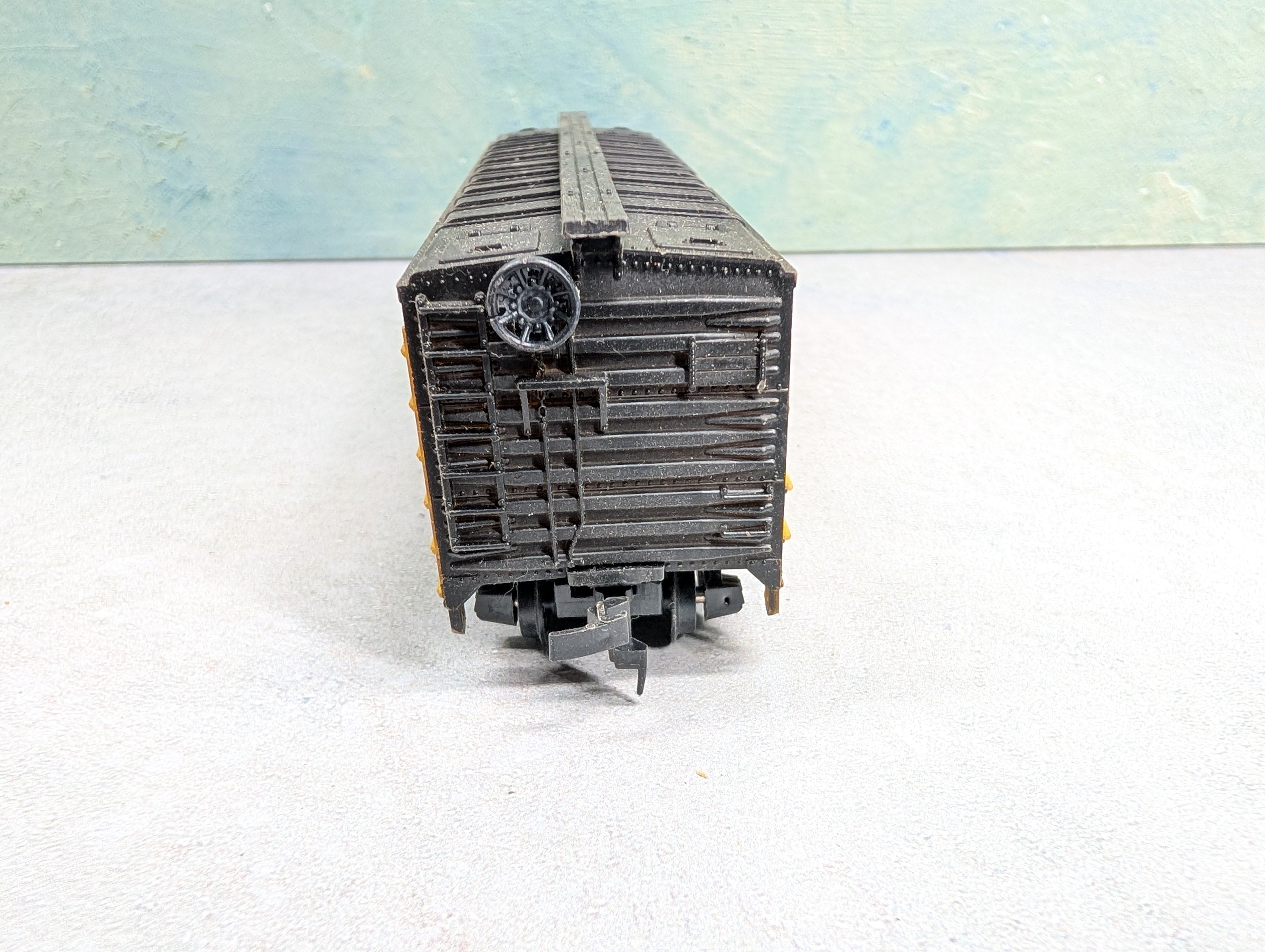 USED ROCO HO Scale 41' Wooden Reefer Box Car Morrell MORX #9204