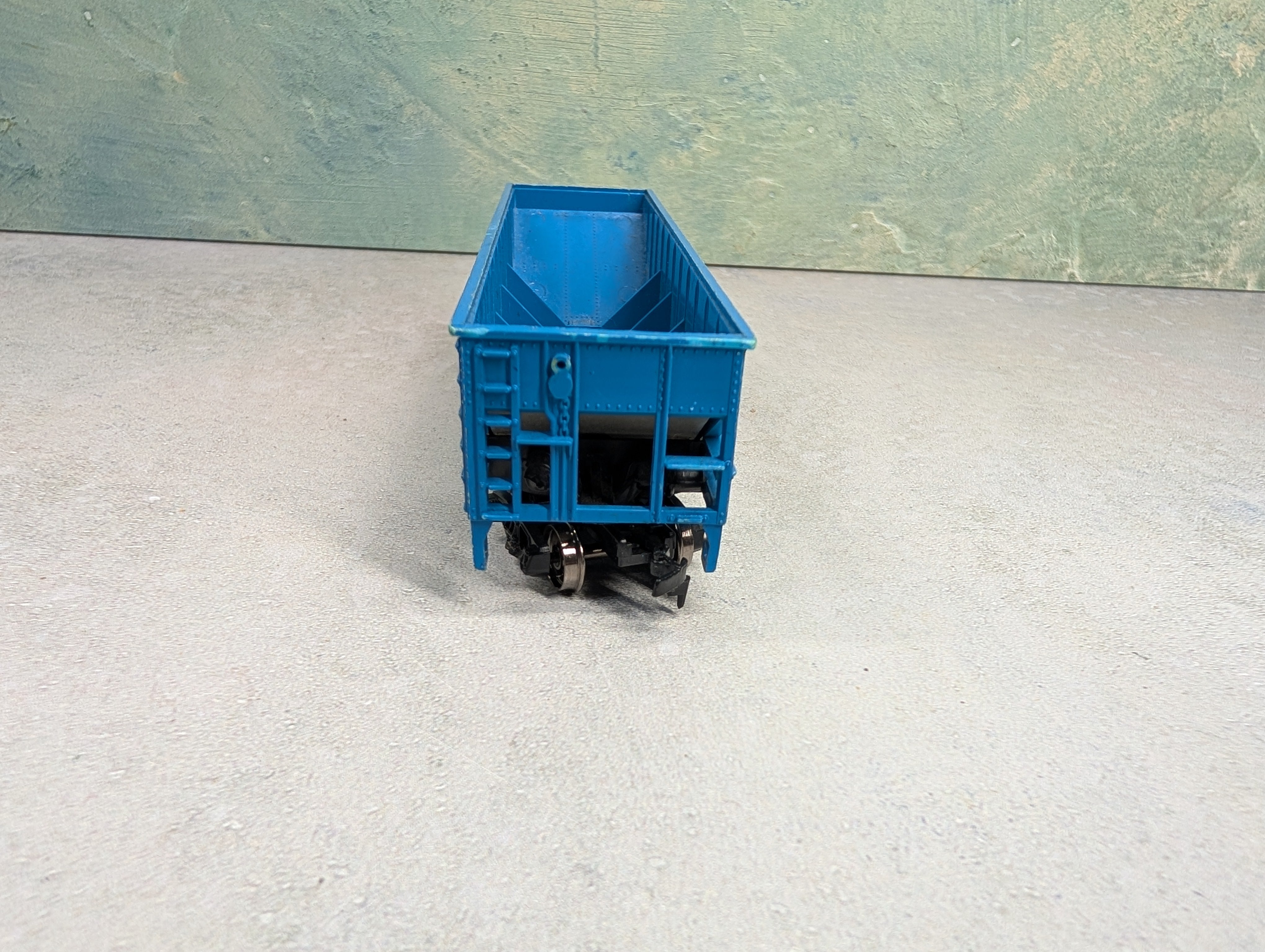 USED Tyco HO Scale Quad Hopper Conrail CR #433165 Metal Wheels