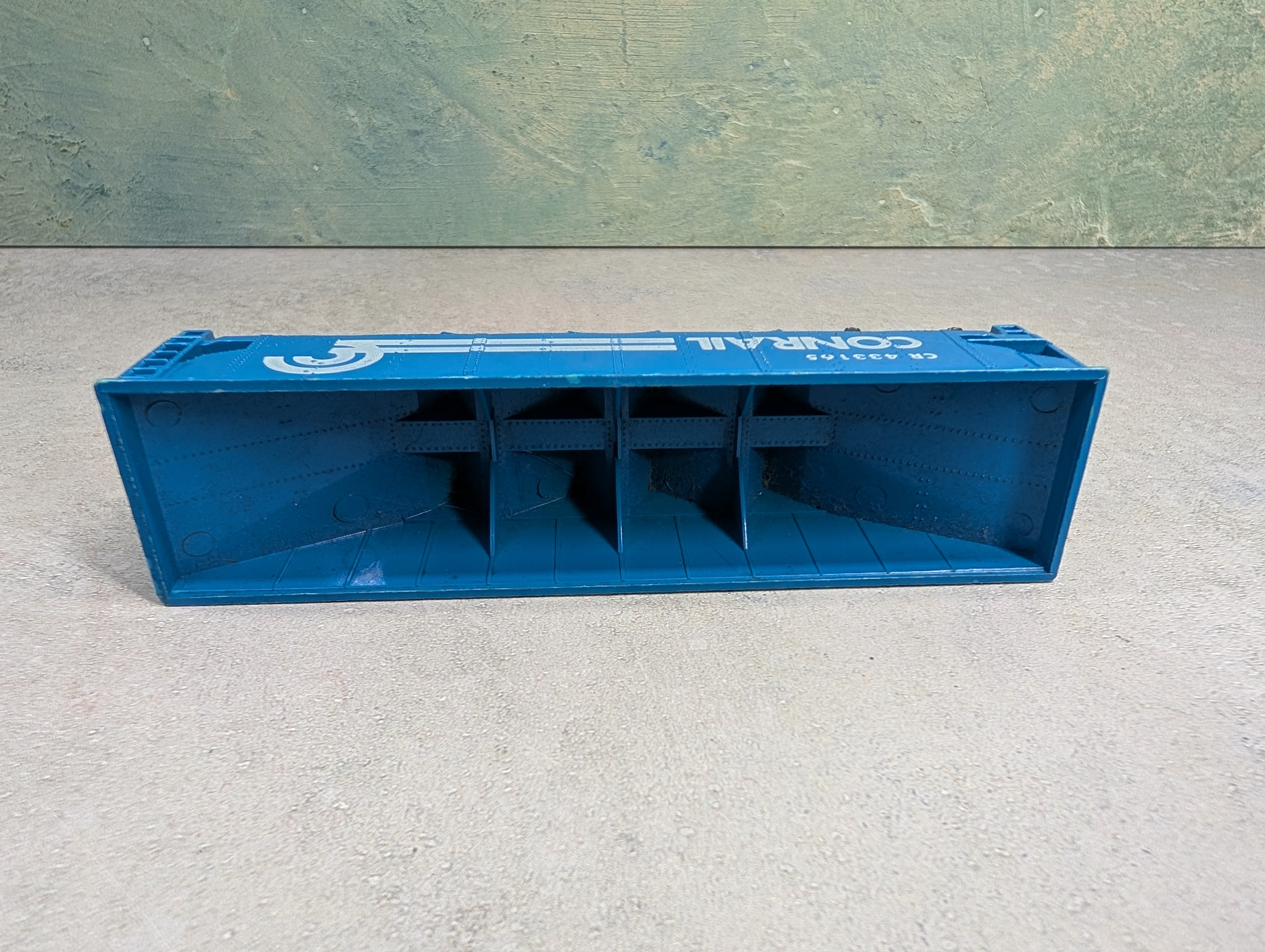 USED Tyco HO Scale Quad Hopper Conrail CR #433165 Metal Wheels