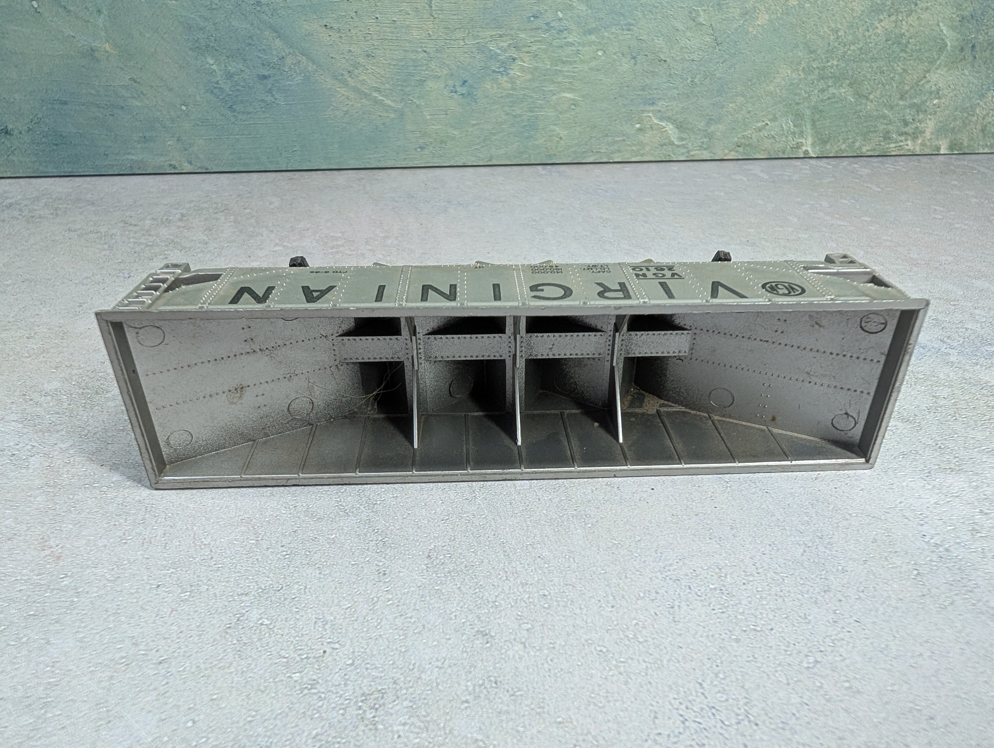 USED Tyco HO Scale Quad Hopper Virginian VGN #2610