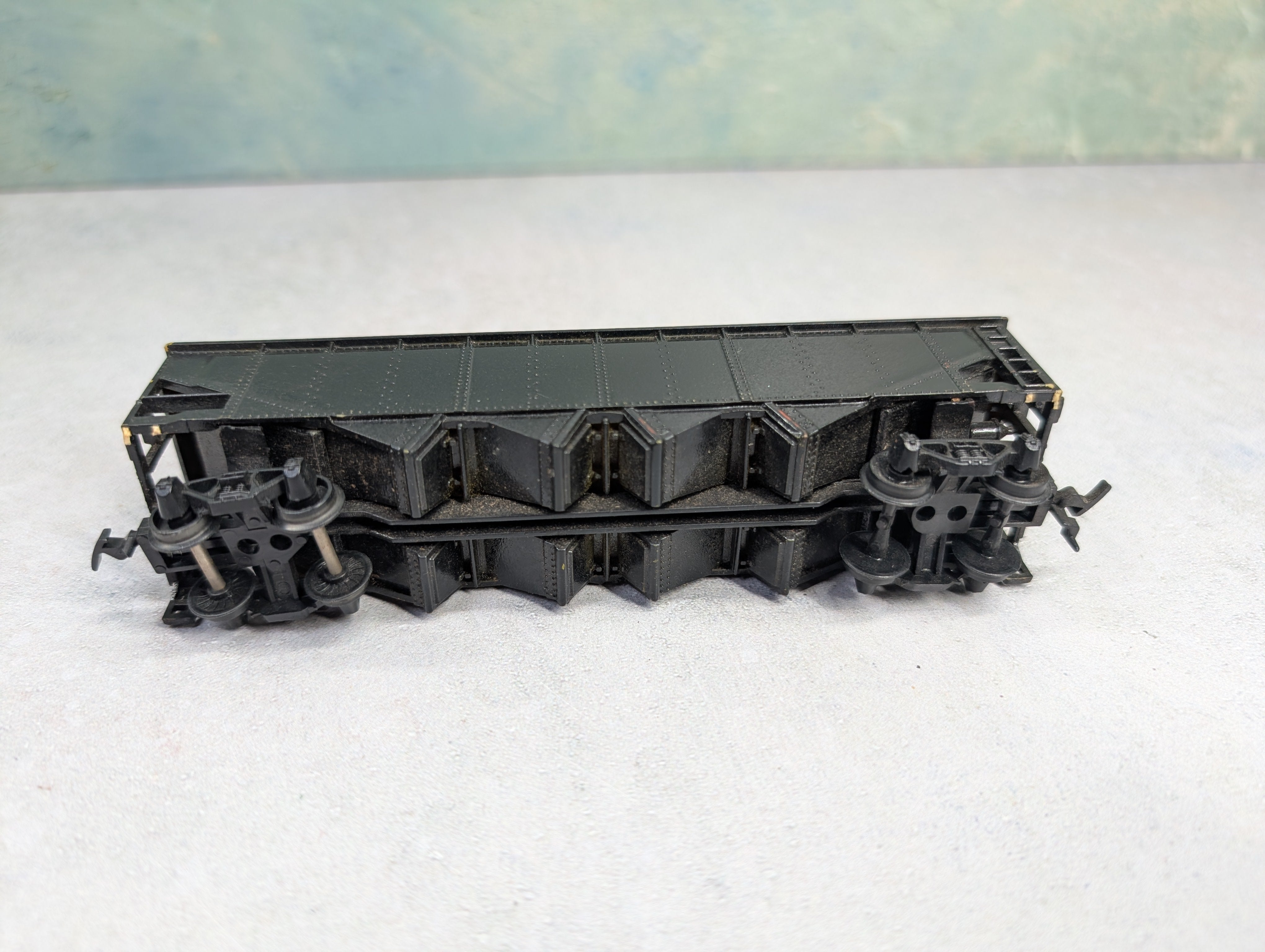 USED Tyco HO Scale Quad Hopper Pennsylvania PRR #66008