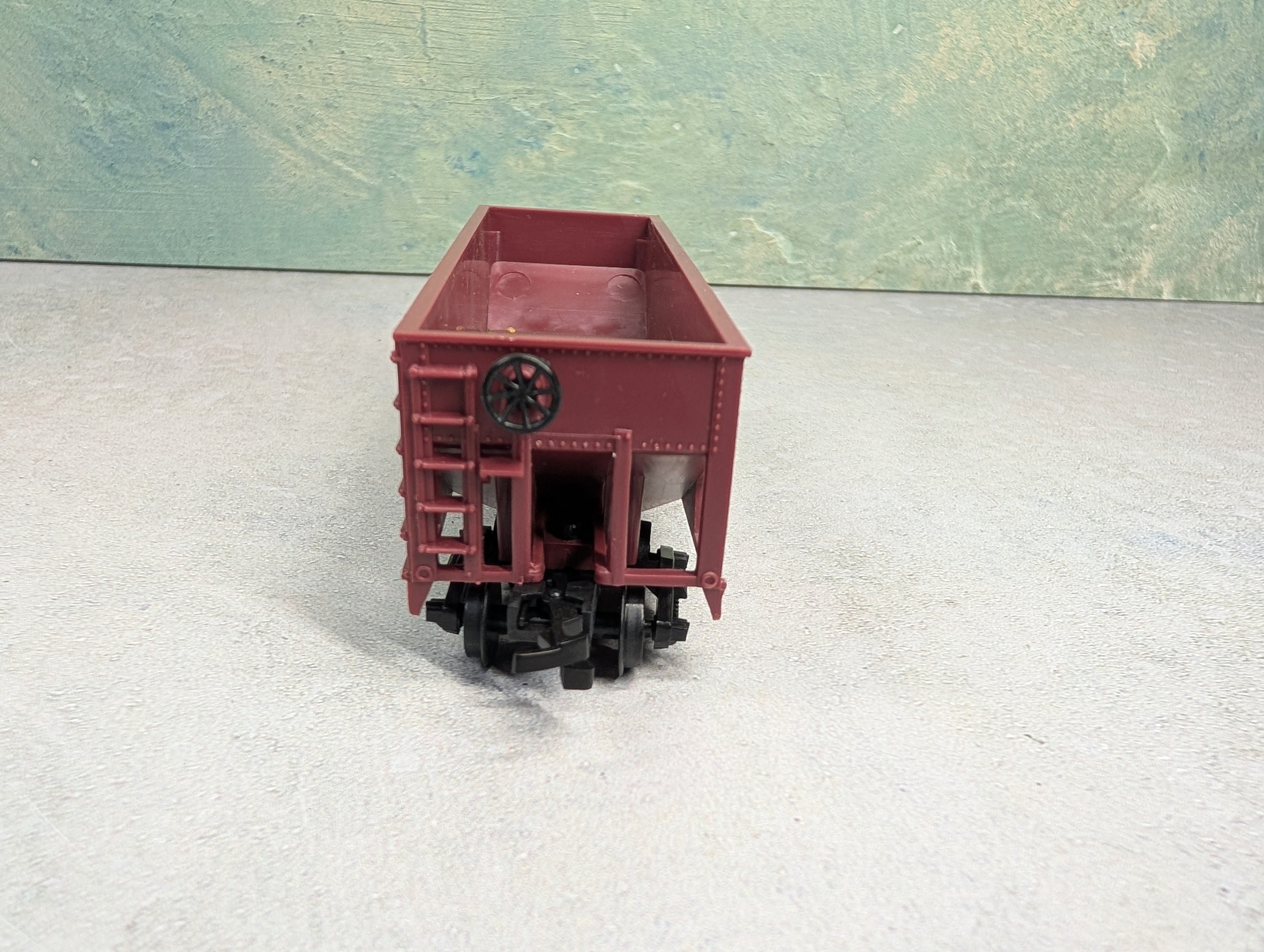 USED Life-Like HO Scale 2 Bay Hopper Georgia Railroad GA #21395
