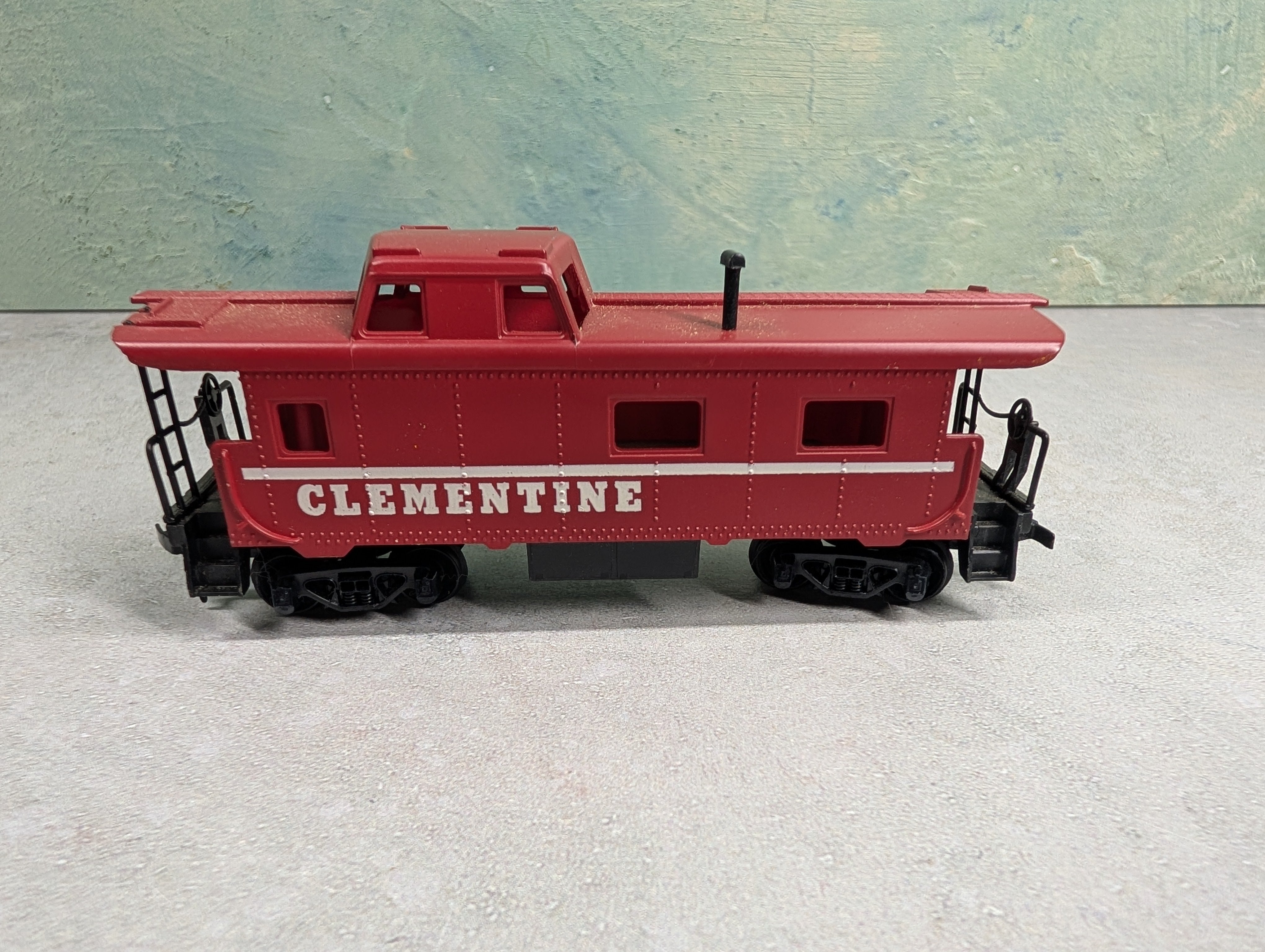 USED Tyco HO Scale Caboose Clementine
