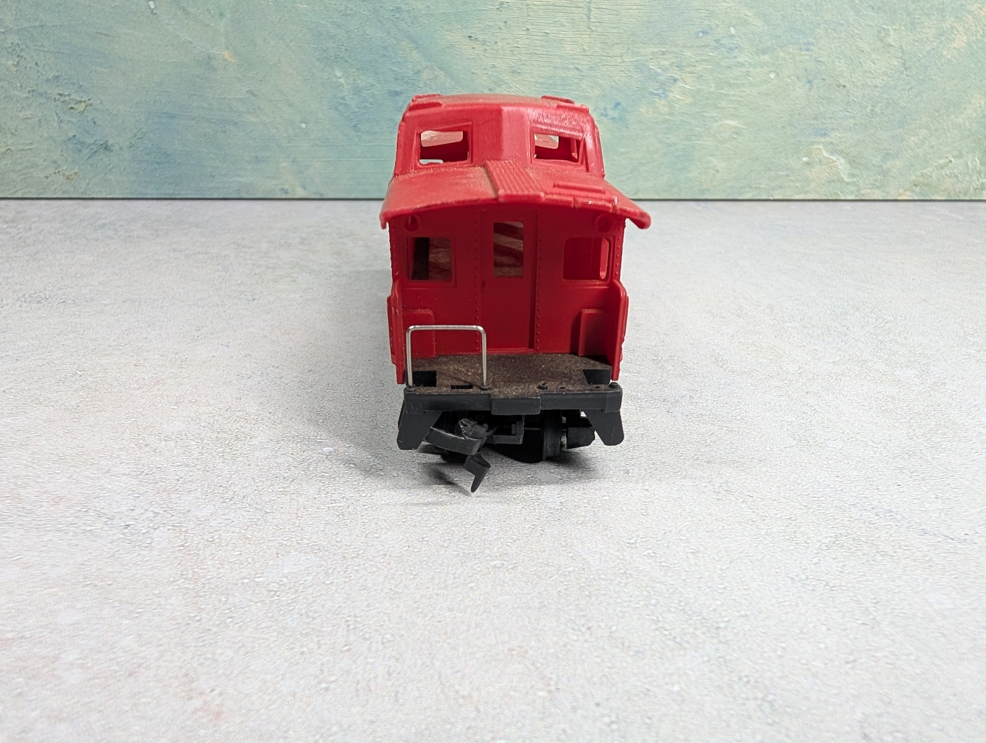 USED Tyco HO Scale Caboose Santa Fe ATSF #7240