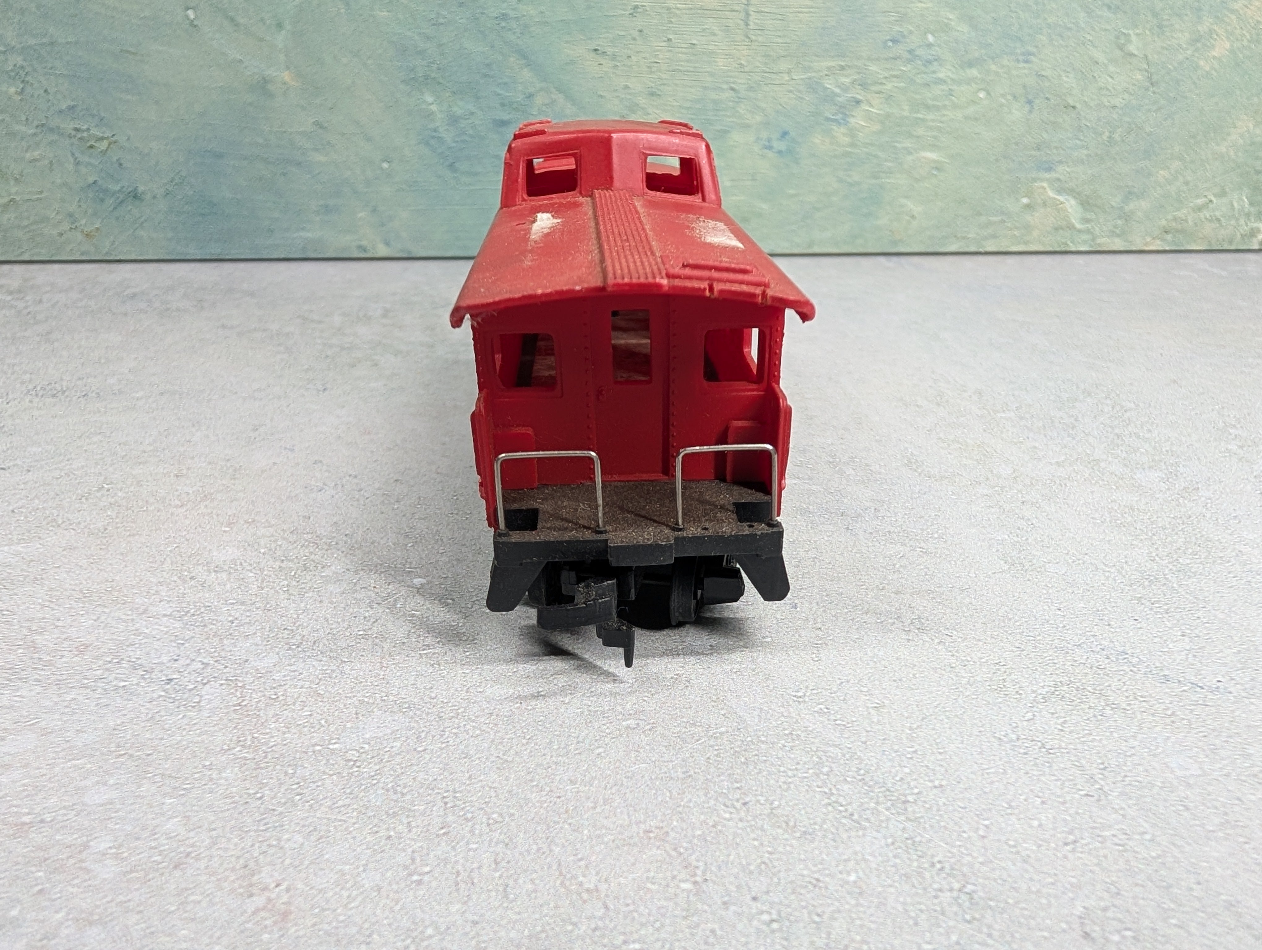 USED Tyco HO Scale Caboose Santa Fe ATSF #7240