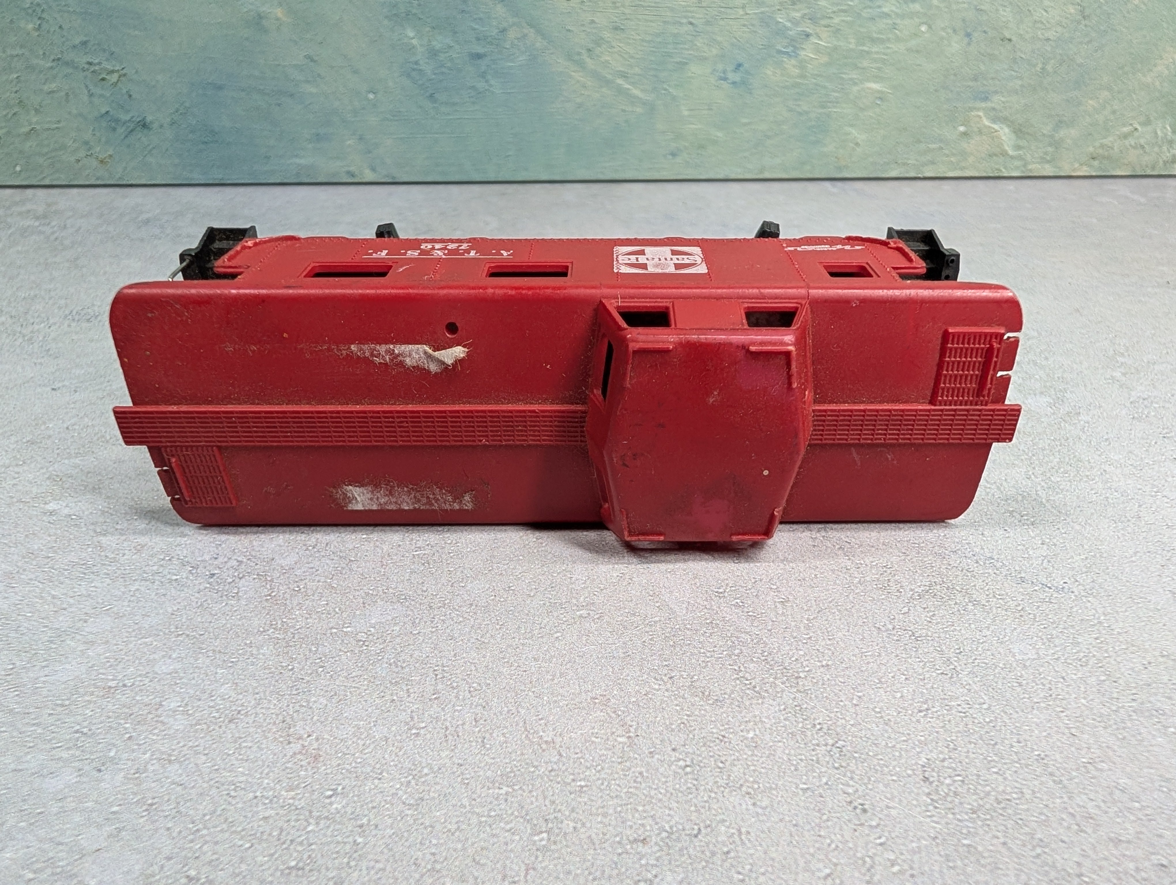 USED Tyco HO Scale Caboose Santa Fe ATSF #7240