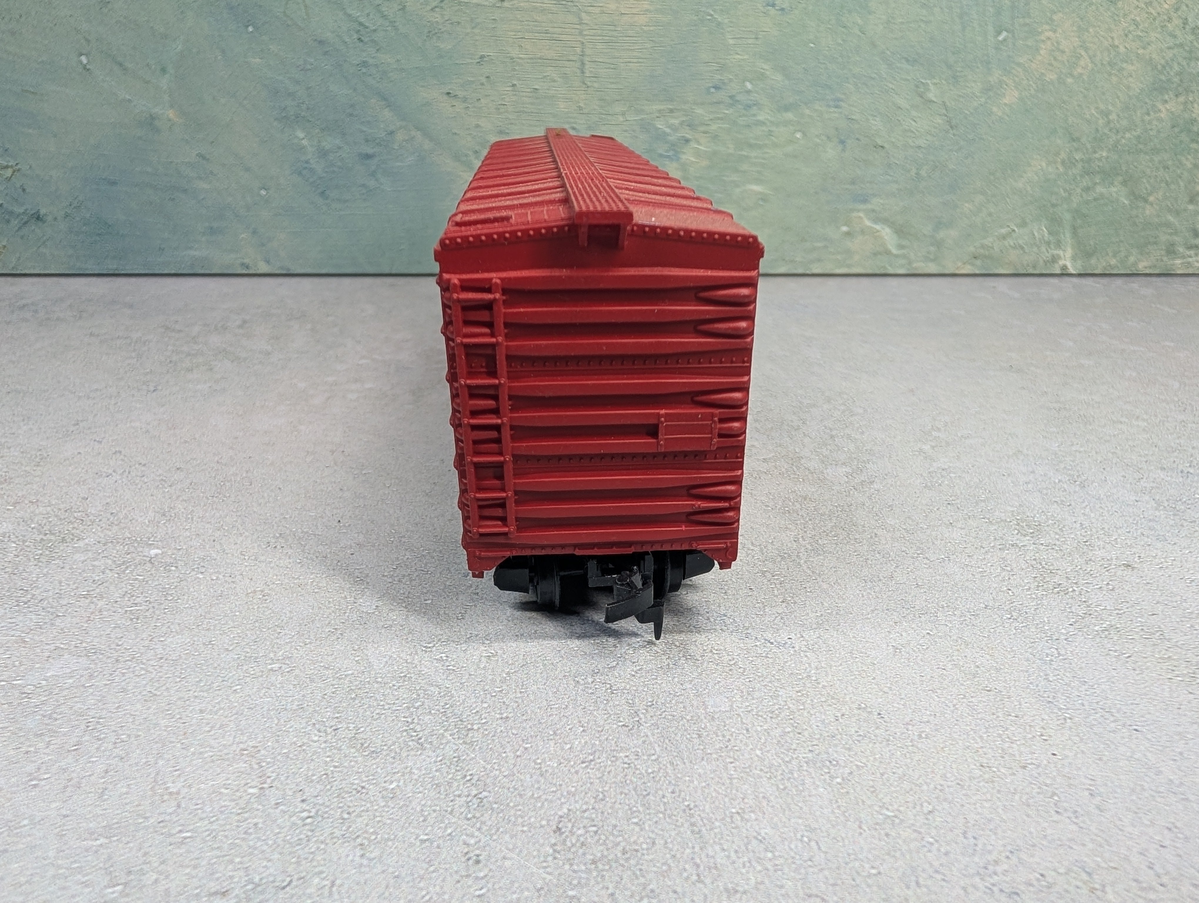 USED Tyco HO Scale 50' Box Car Santa Fe ATSF #49277