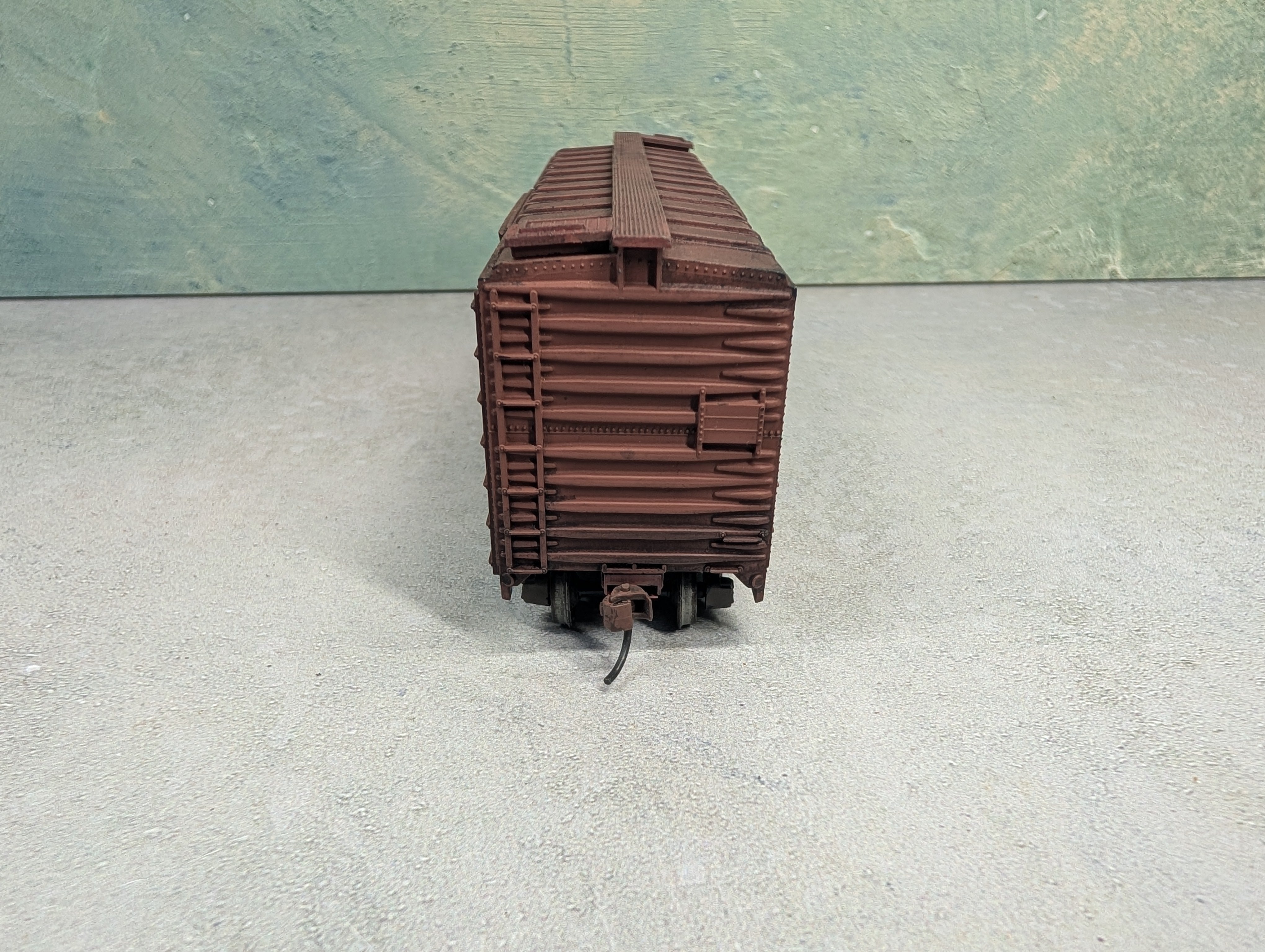 USED Athearn HO Scale 40' Box Car Delaware and Hudson D&H #18263 Weathered