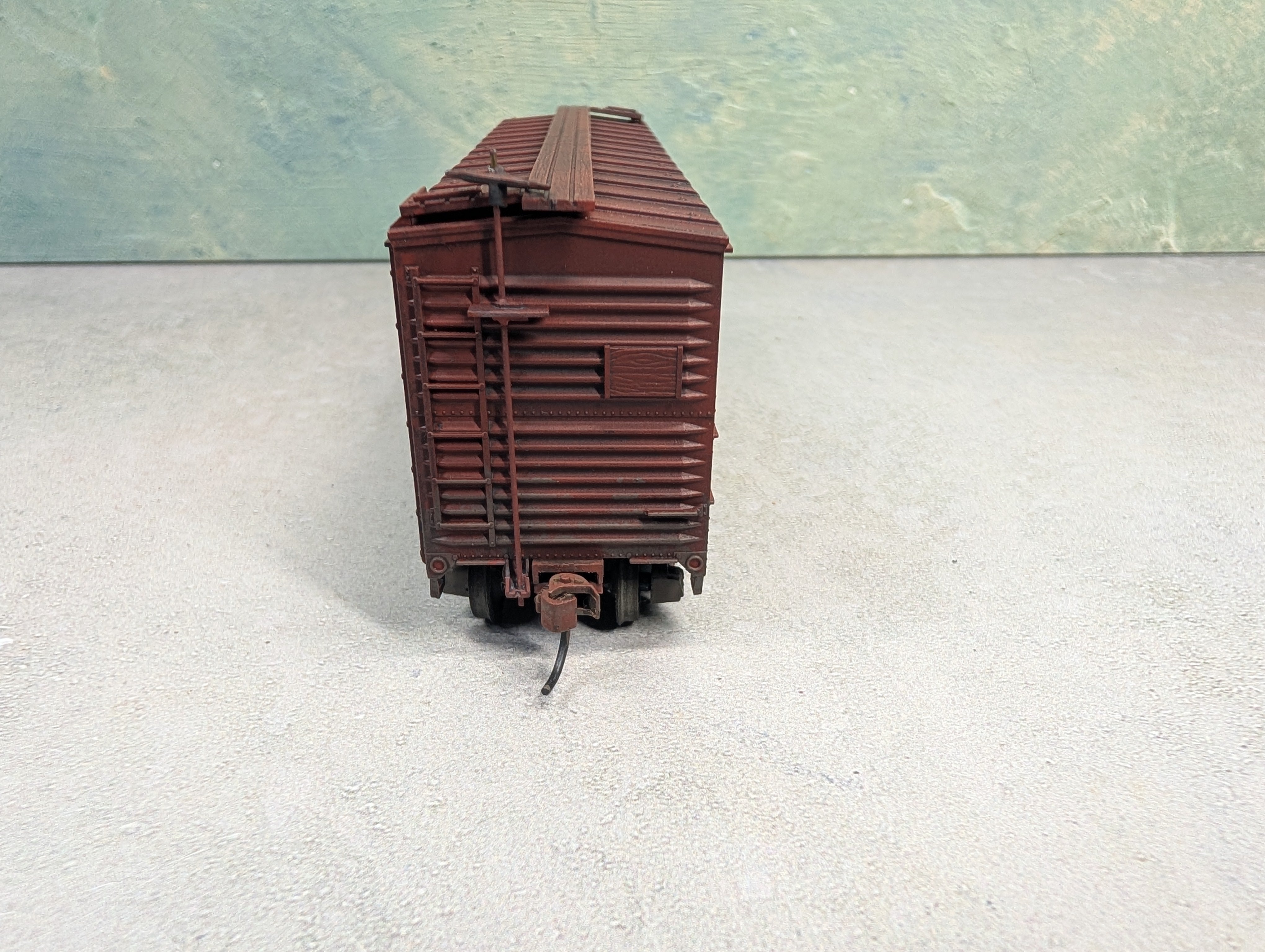 USED Accurail HO Scale 40' Wooden Tool Car MOW MW #428 Weathered