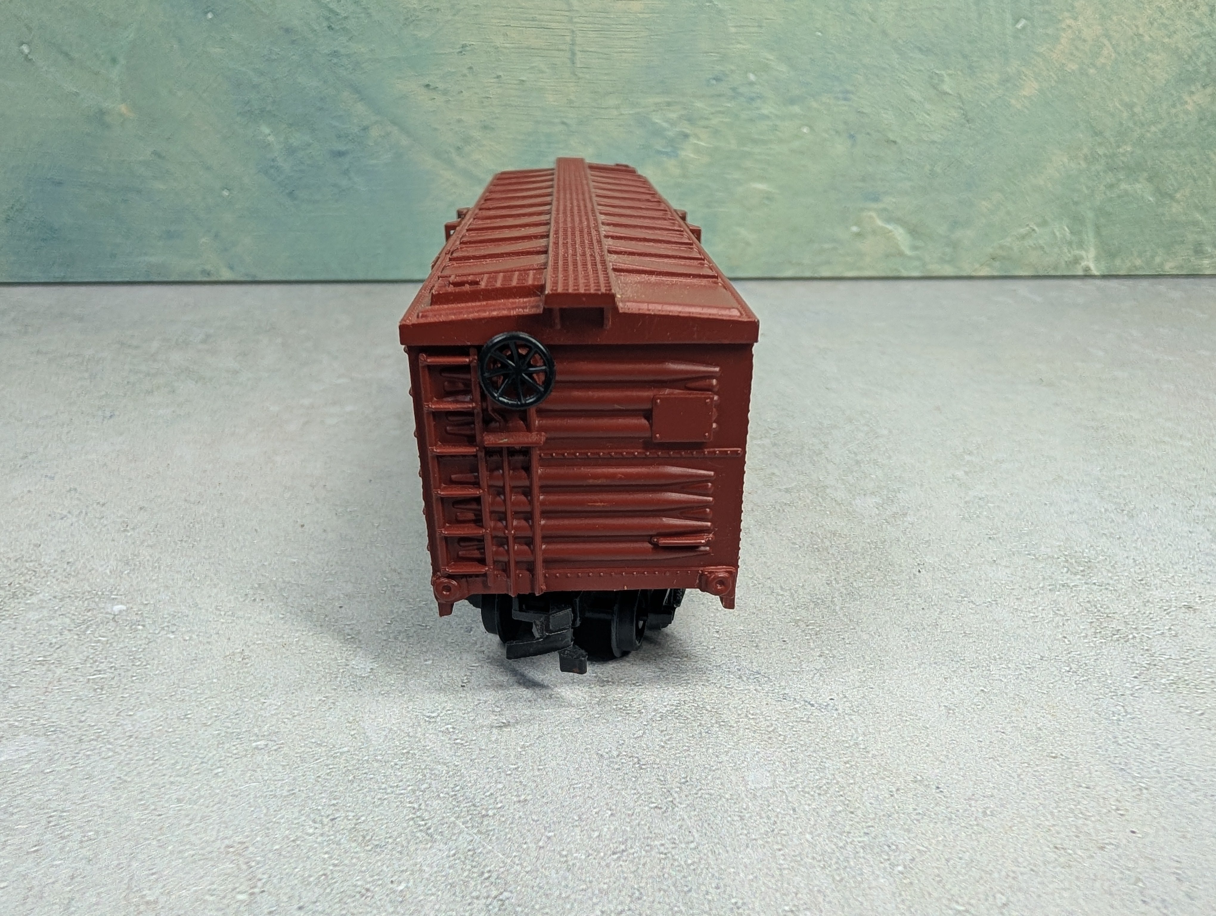 USED Life-Like HO Scale 40' Wooden Box Car Burlington CB&Q #26216