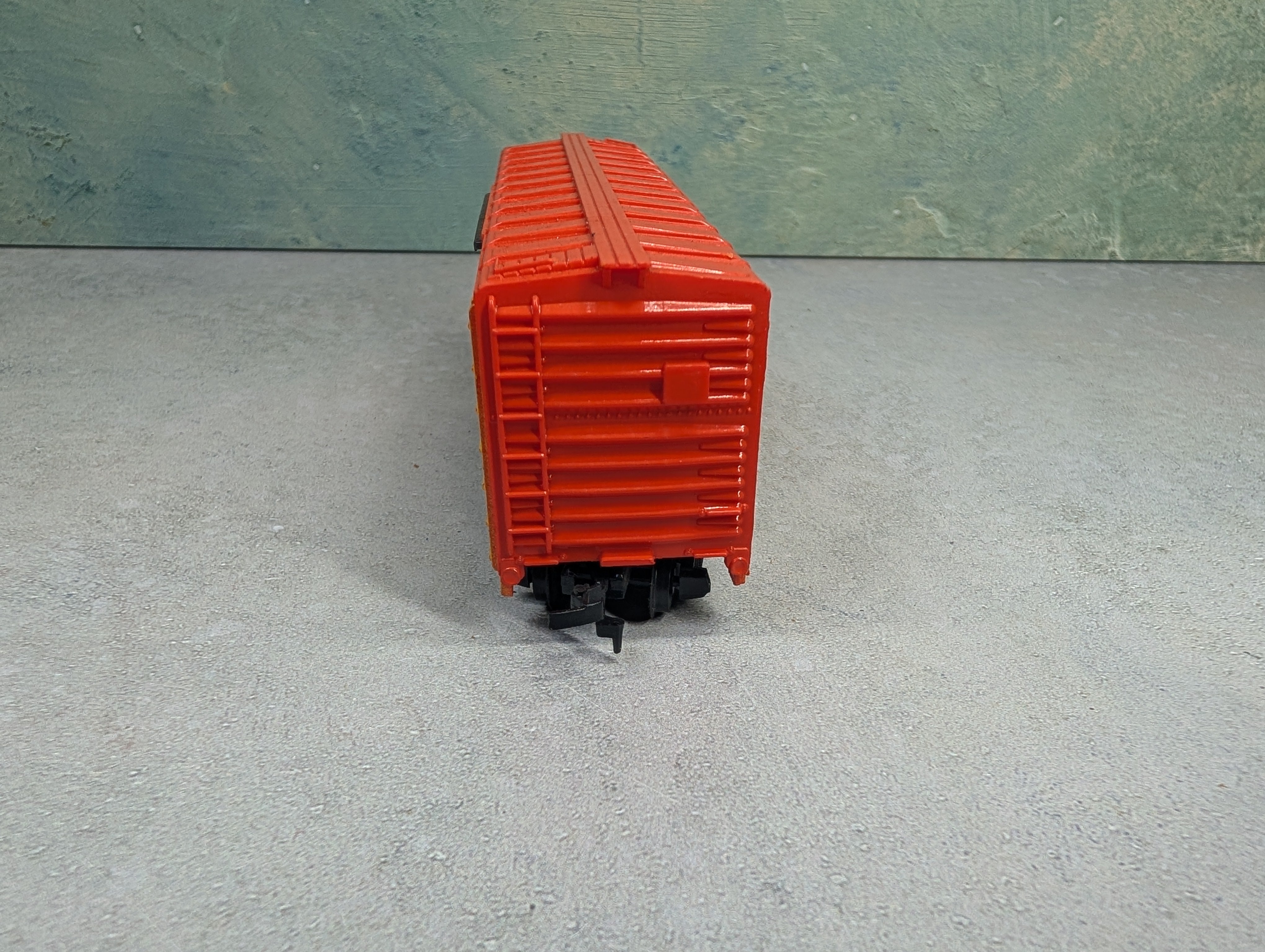 USED Tyco HO Scale 40' Cattle Stock Car Kansas City KC #40394 Durango