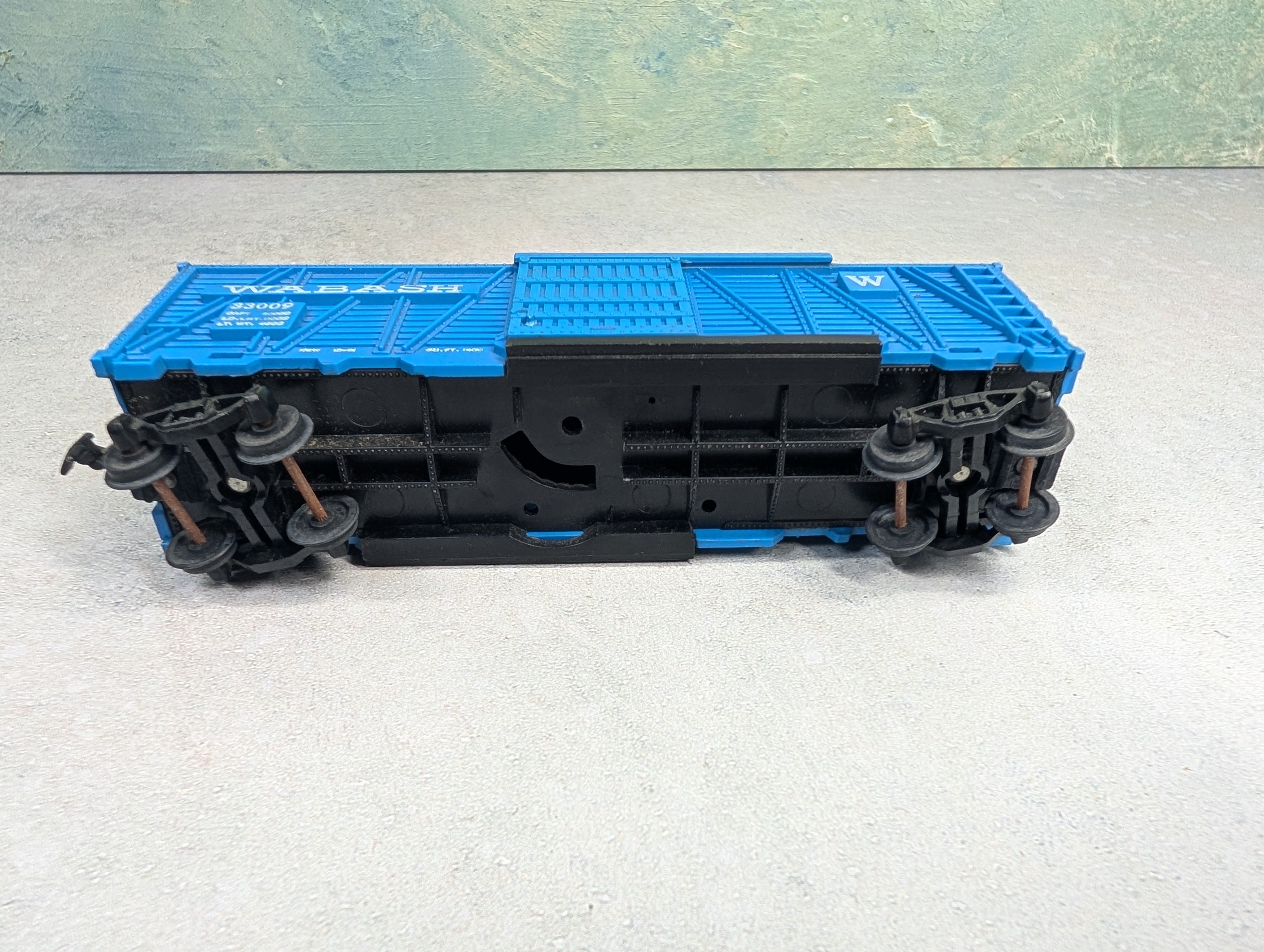 USED American Flyer HO Scale Gilbert 40' Cattle Stock Car Wabash #33009 Vintage