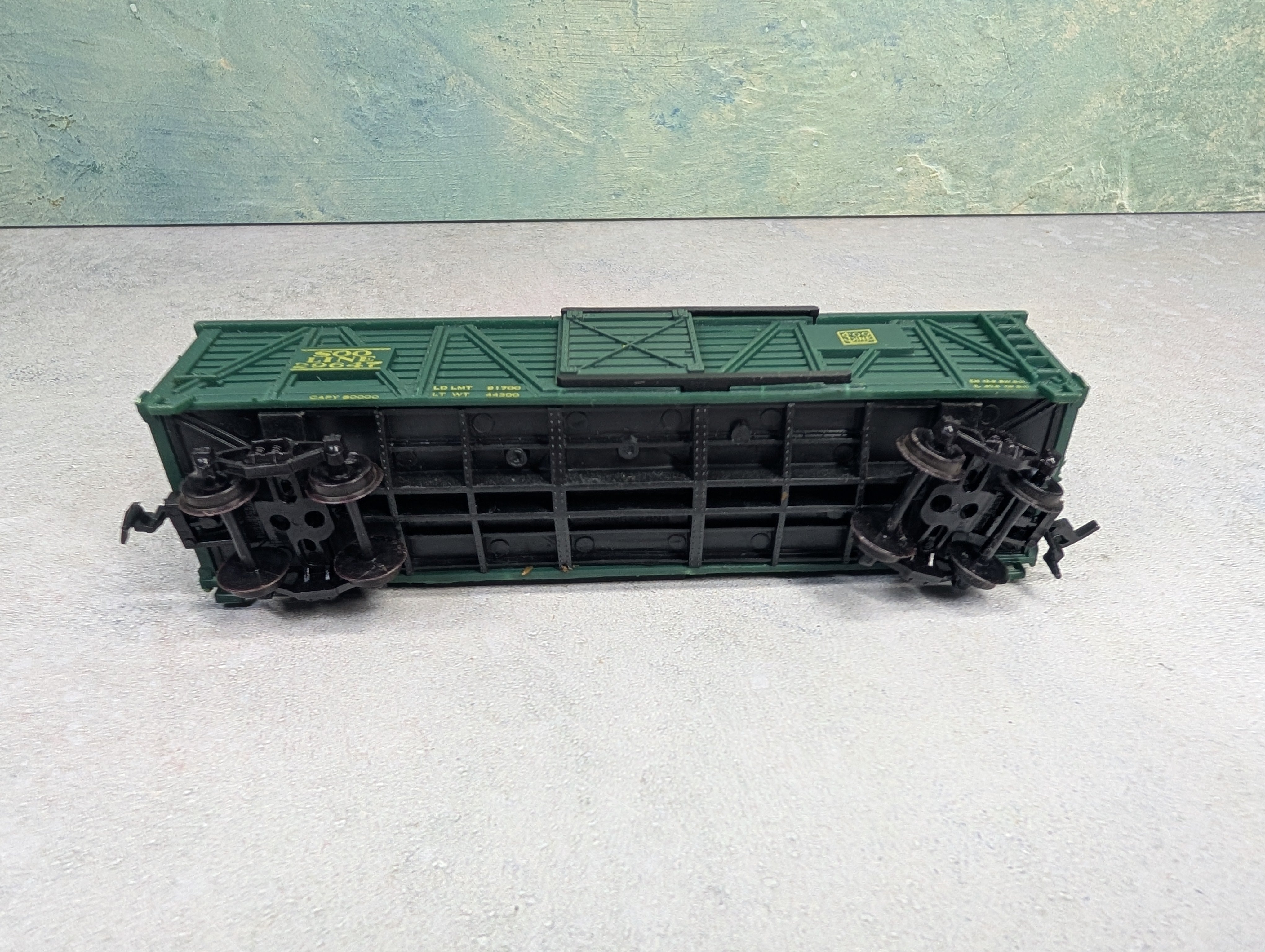 USED Life-Like HO Scale 40' Cattle Stock Car SOO Line #29647