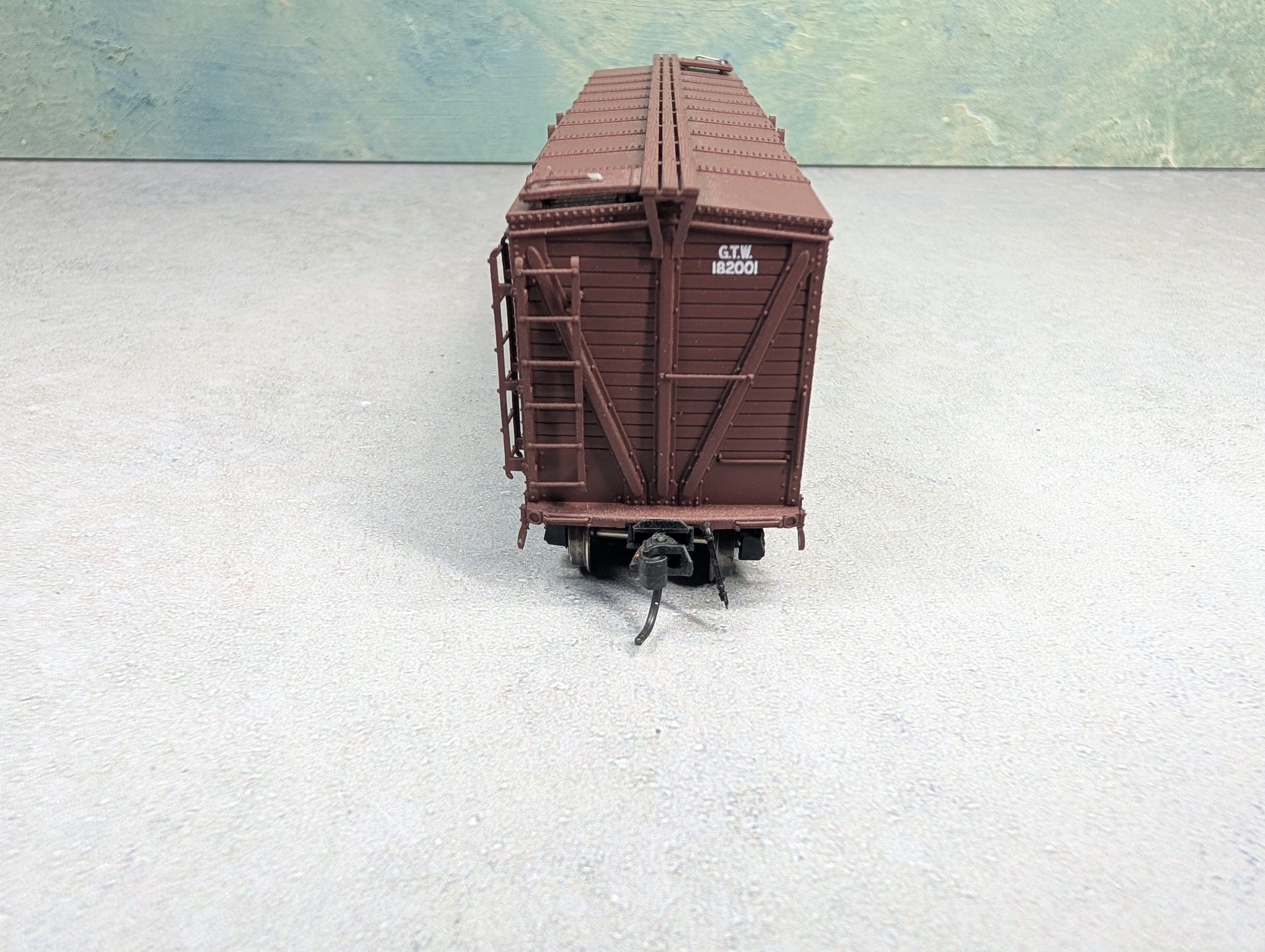 USED Broadway Limited HO Scale 40' Cattle Stock Car Grand Trunk Western GTW #182001