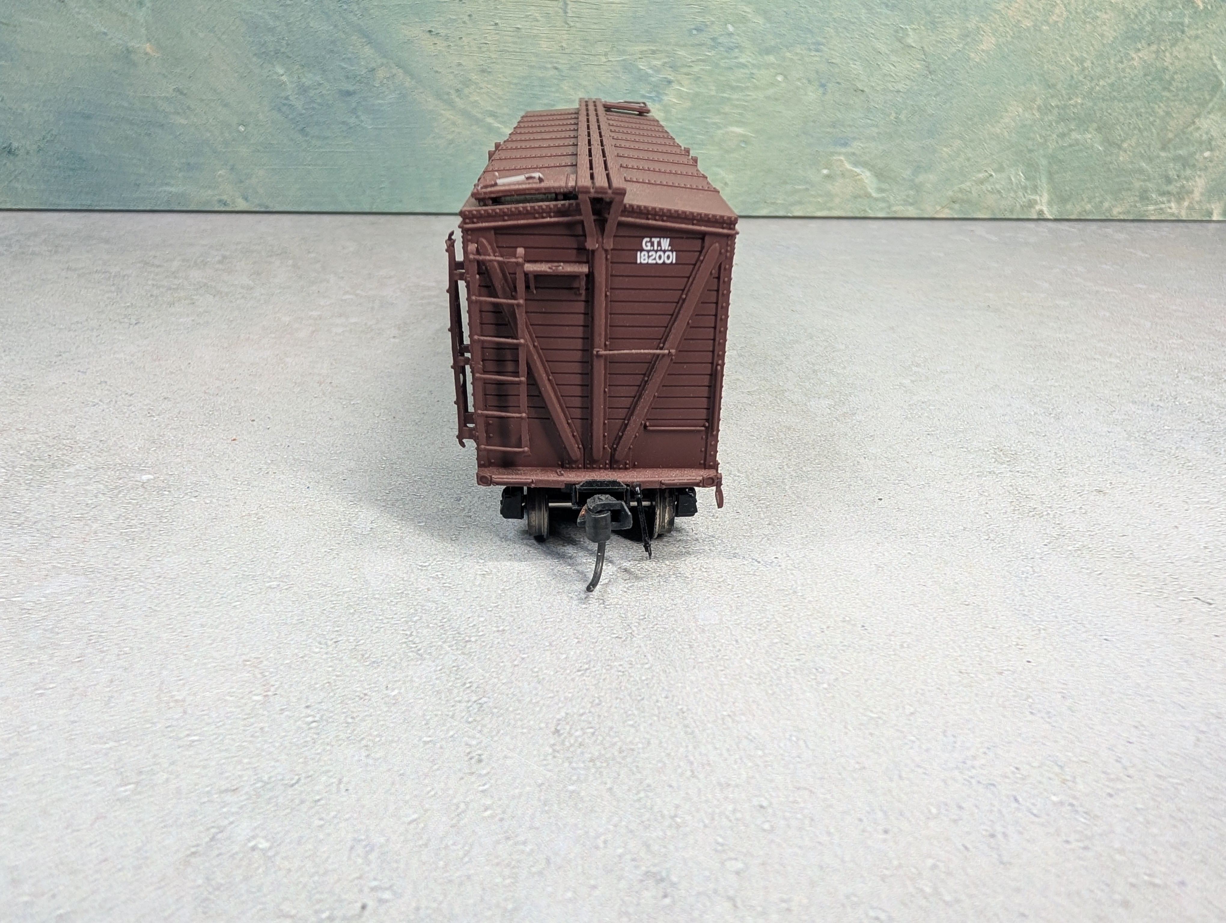 USED Broadway Limited HO Scale 40' Cattle Stock Car Grand Trunk Western GTW #182001