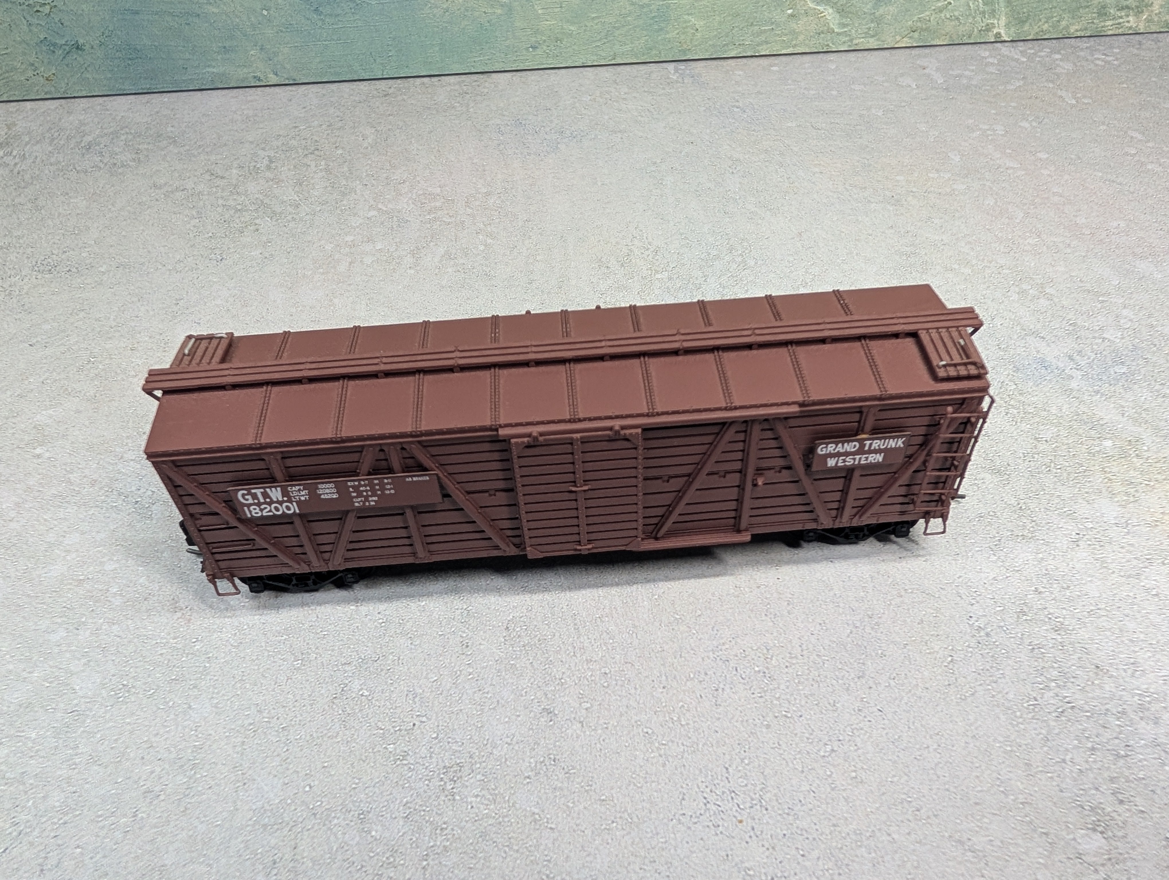 USED Broadway Limited HO Scale 40' Cattle Stock Car Grand Trunk Western GTW #182001