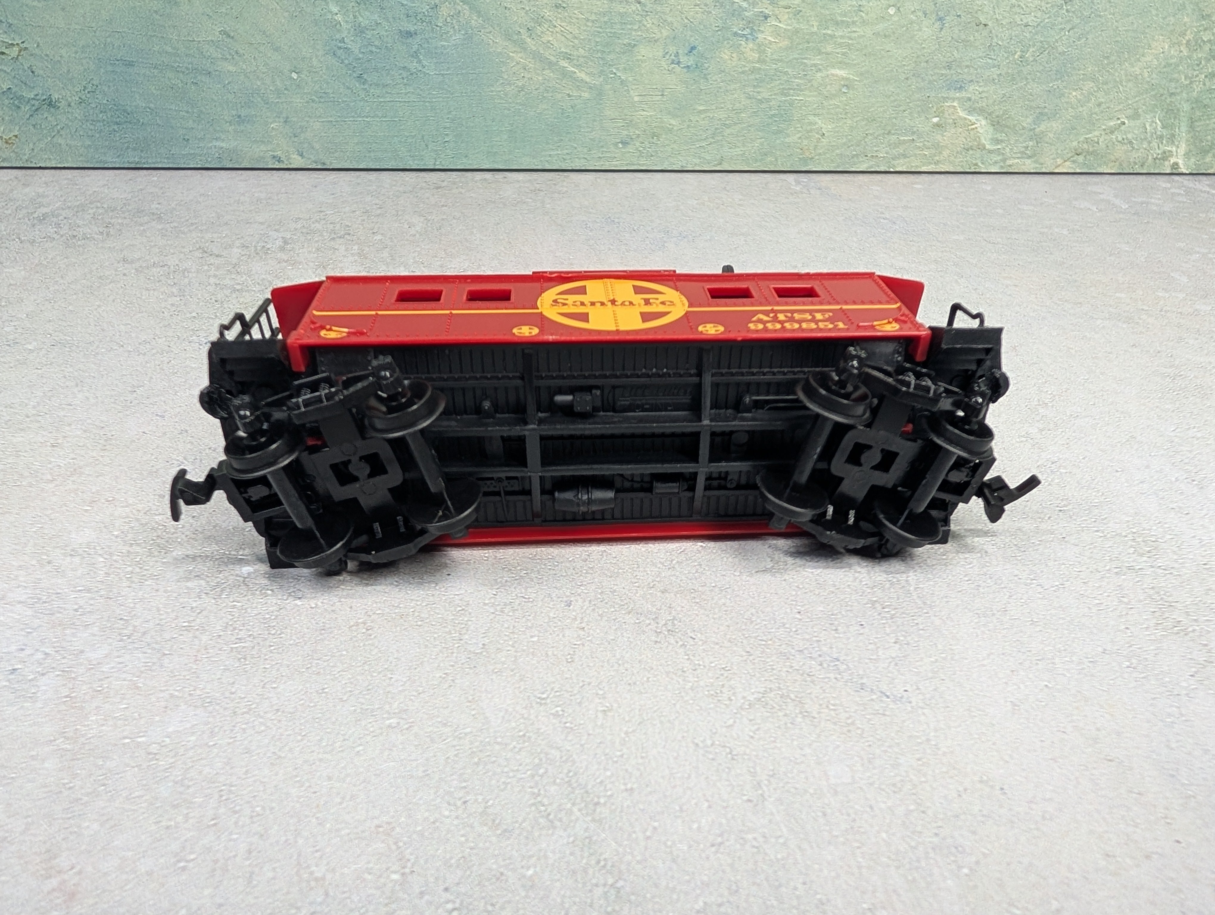 USED Life-Like HO Scale Caboose Santa Fe ATSF #999851