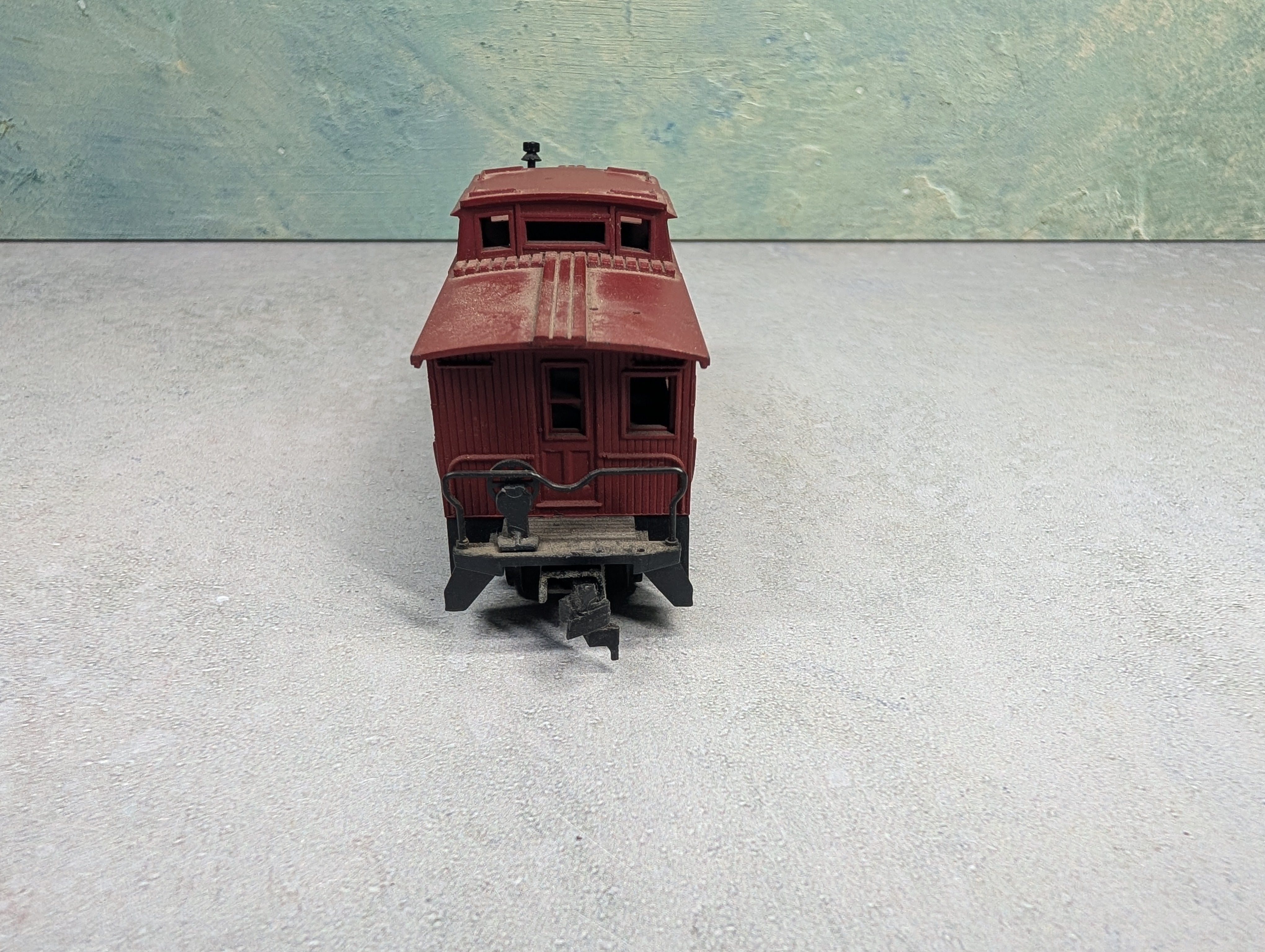 USED REVELL HO Scale Wooden Caboose Santa Fe ATSF #4064