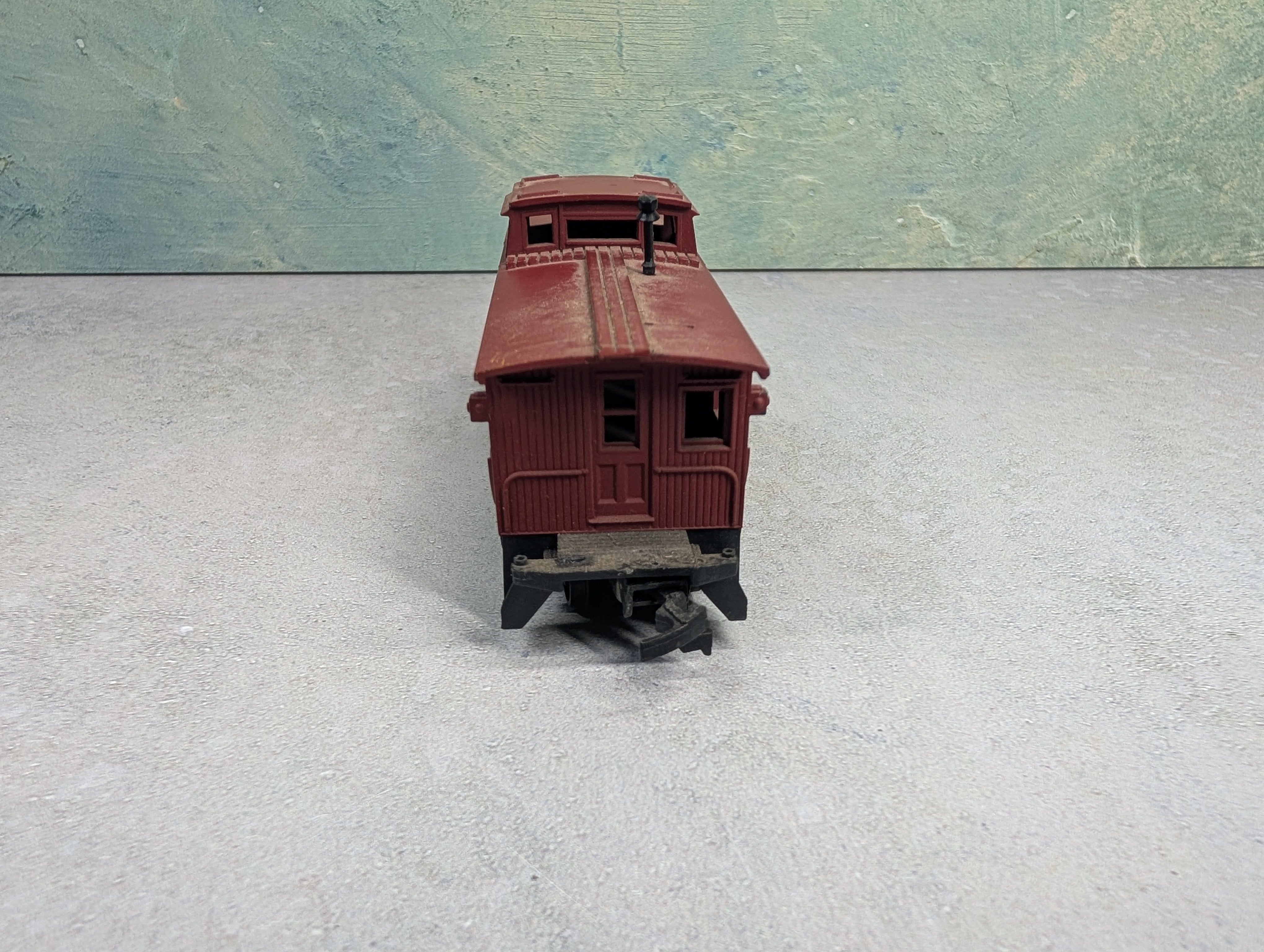 USED REVELL HO Scale Wooden Caboose Santa Fe ATSF #4064