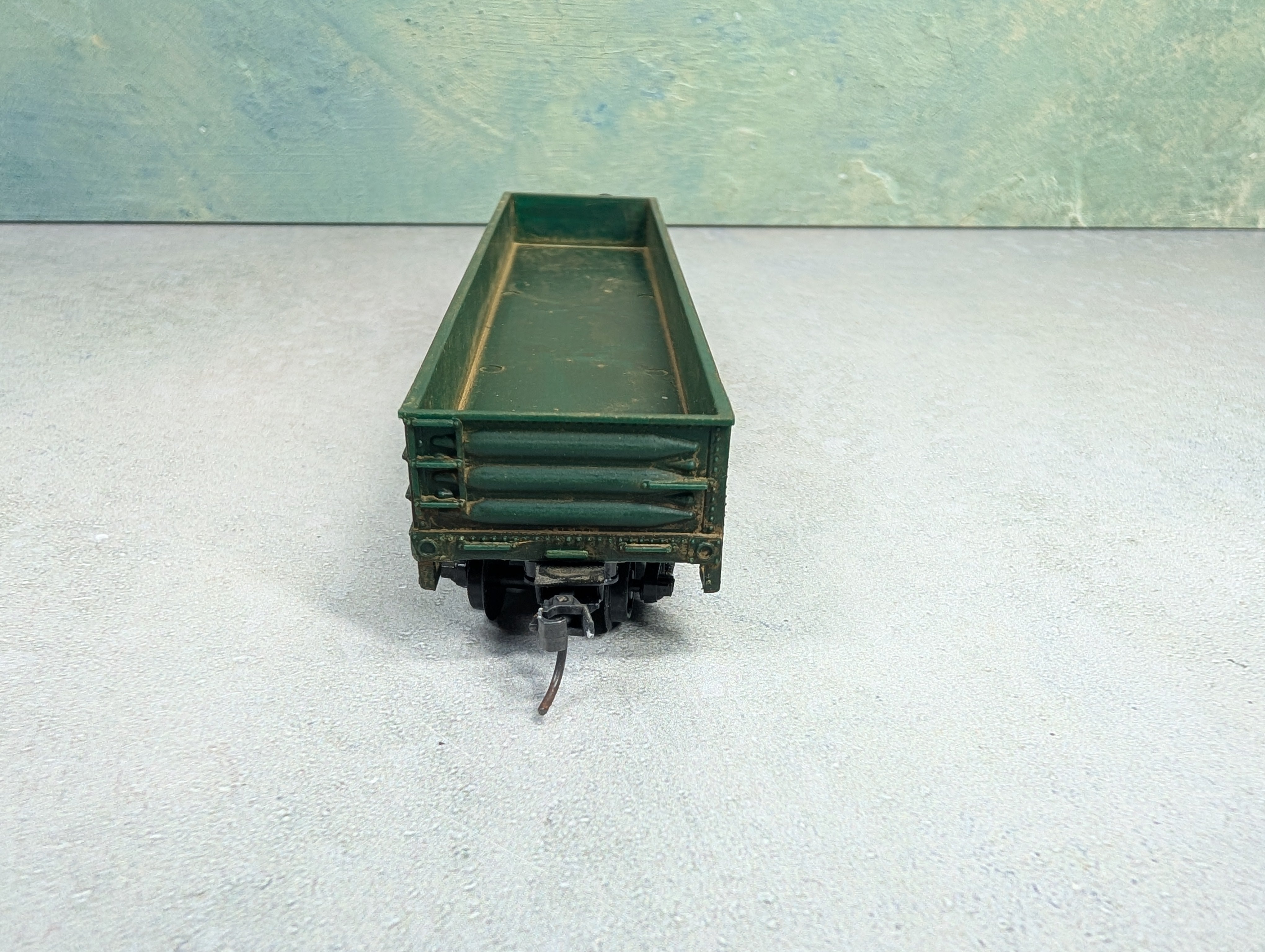 USED Life-Like HO Scale 40' Gondola Maine Central MEC #1116 Weathered