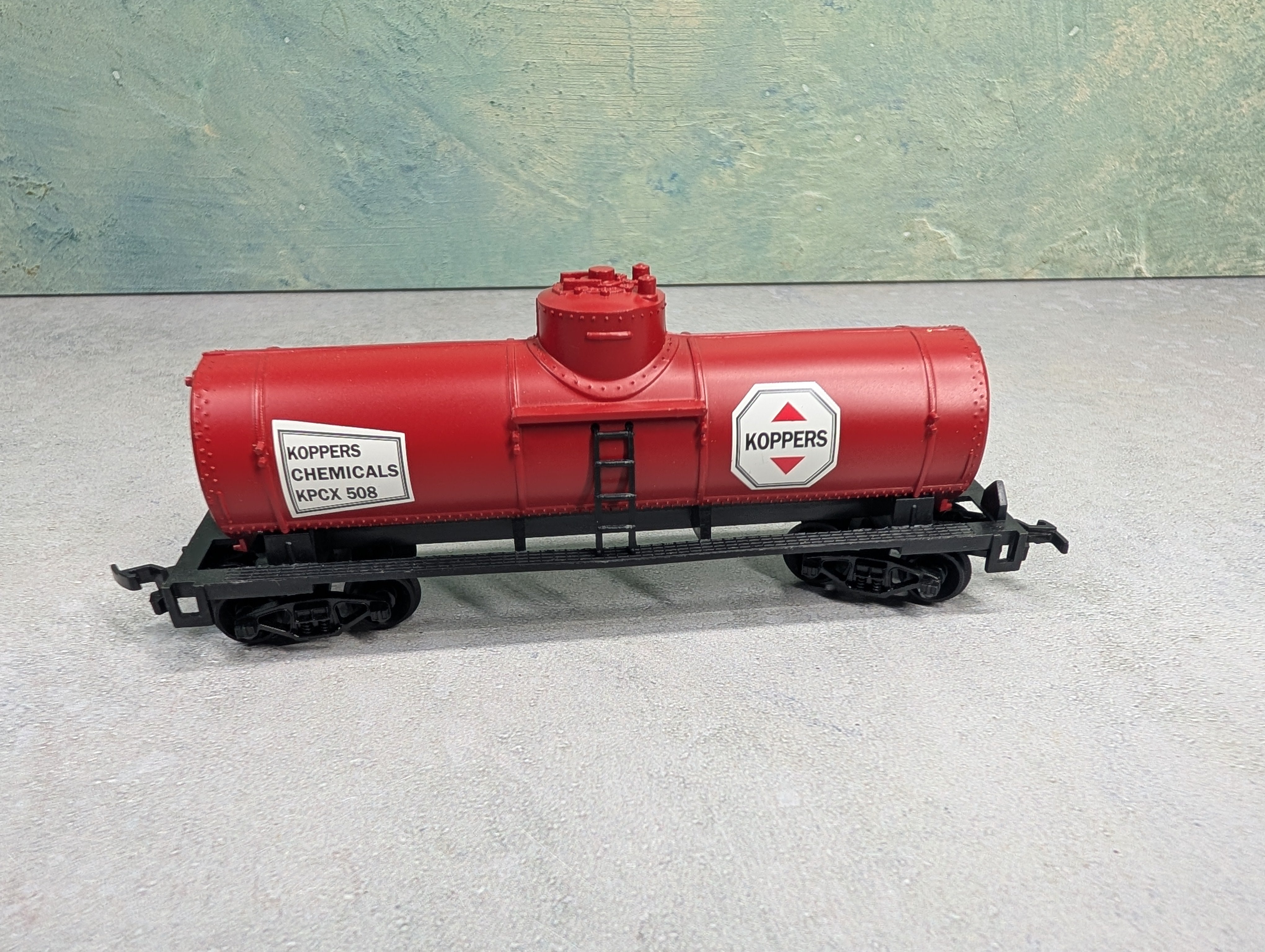 USED Life-Like HO Scale Single Dome Tank Car Koppers KPCX #508