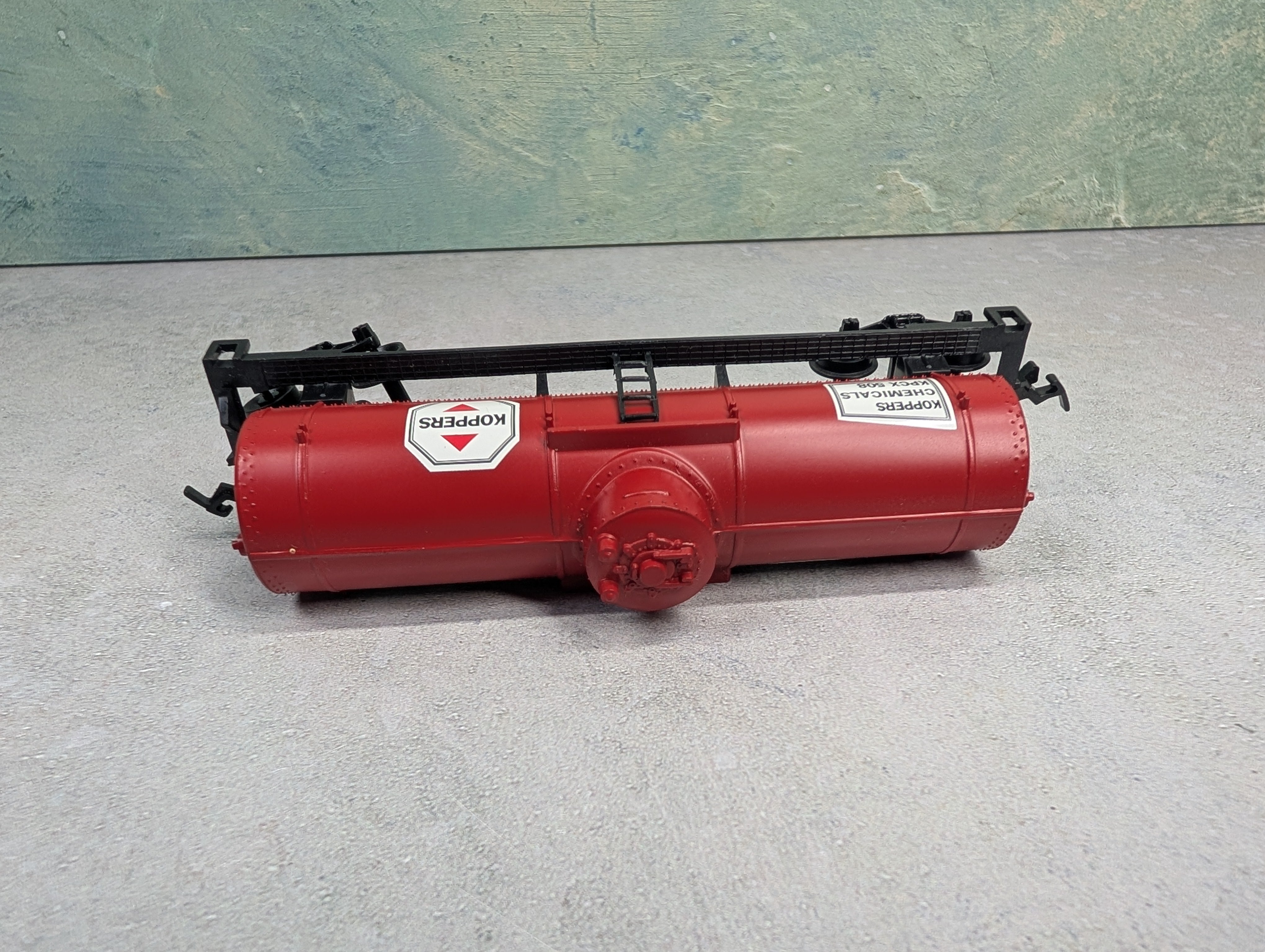 USED Life-Like HO Scale Single Dome Tank Car Koppers KPCX #508