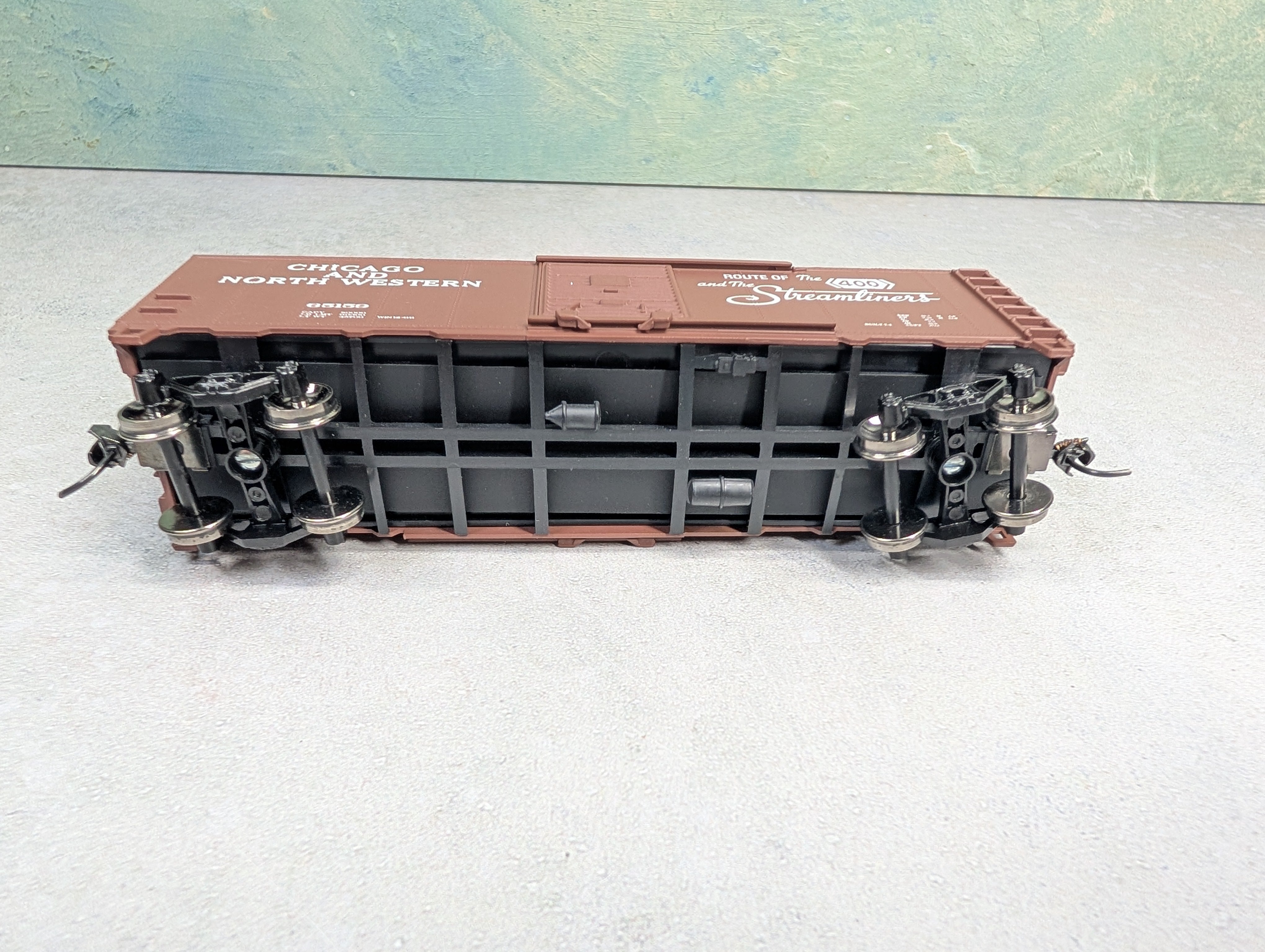 USED Athearn HO Scale 40' Box Car Chicago & North Western #65159