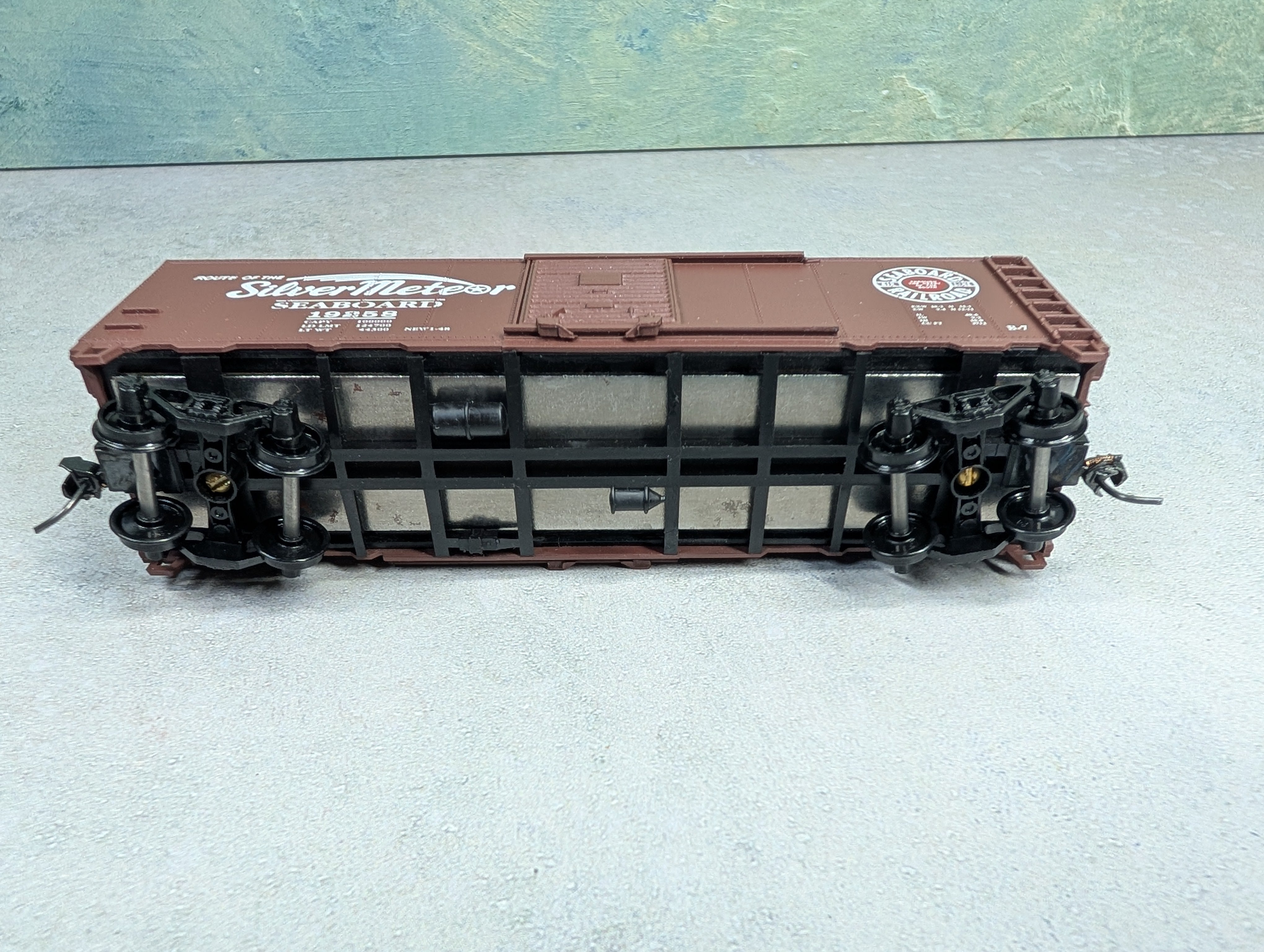 USED Athearn HO Scale 40' Box Car Seaboard Air Line #19258