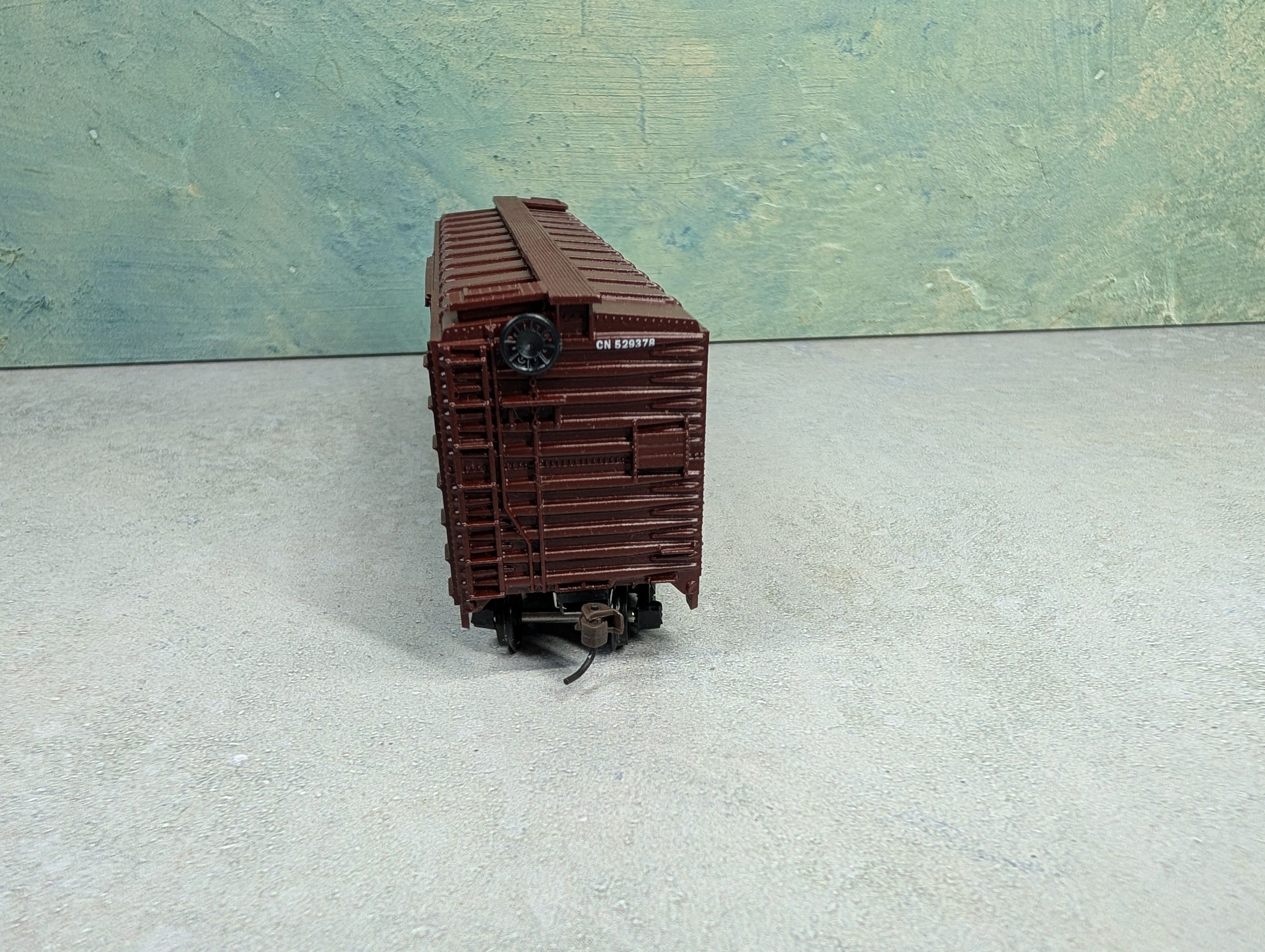 USED Athearn #305-1 HO Scale 40' Box Car Canadian National CN #529378 Rail Runner Custom
