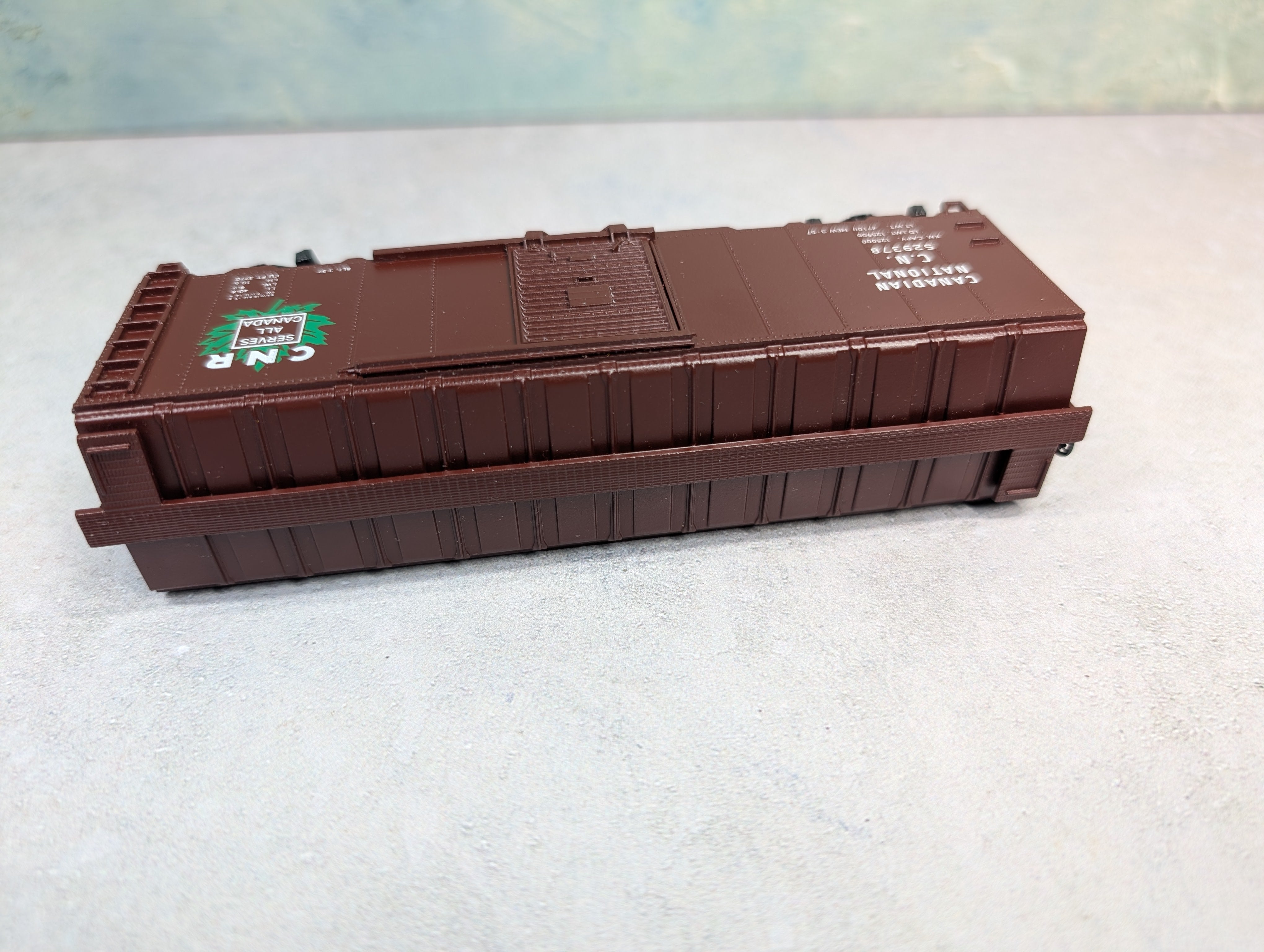 USED Athearn #305-1 HO Scale 40' Box Car Canadian National CN #529378 Rail Runner Custom