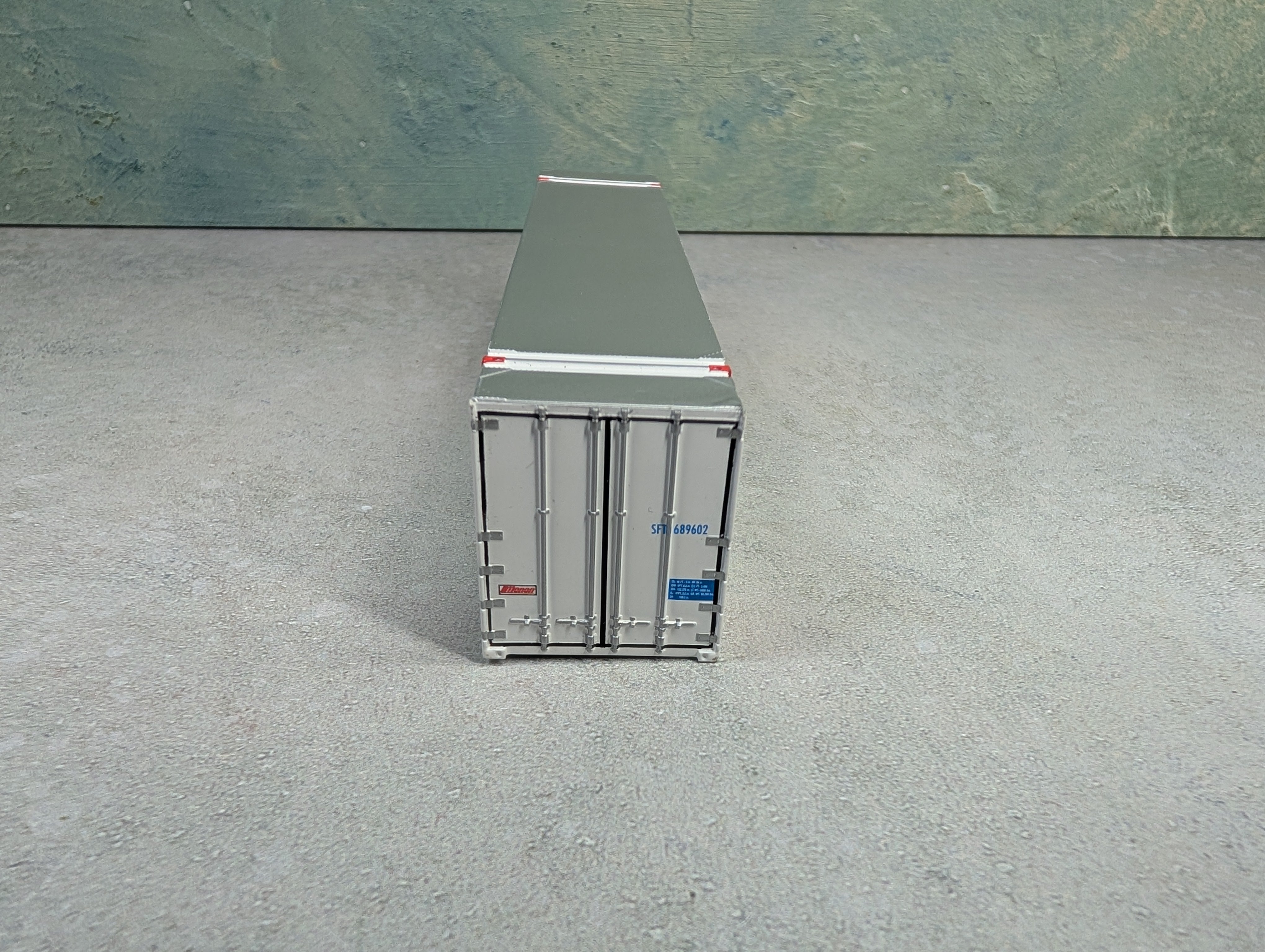 USED HO Scale 48' Container Santa Fe SFTU #689602