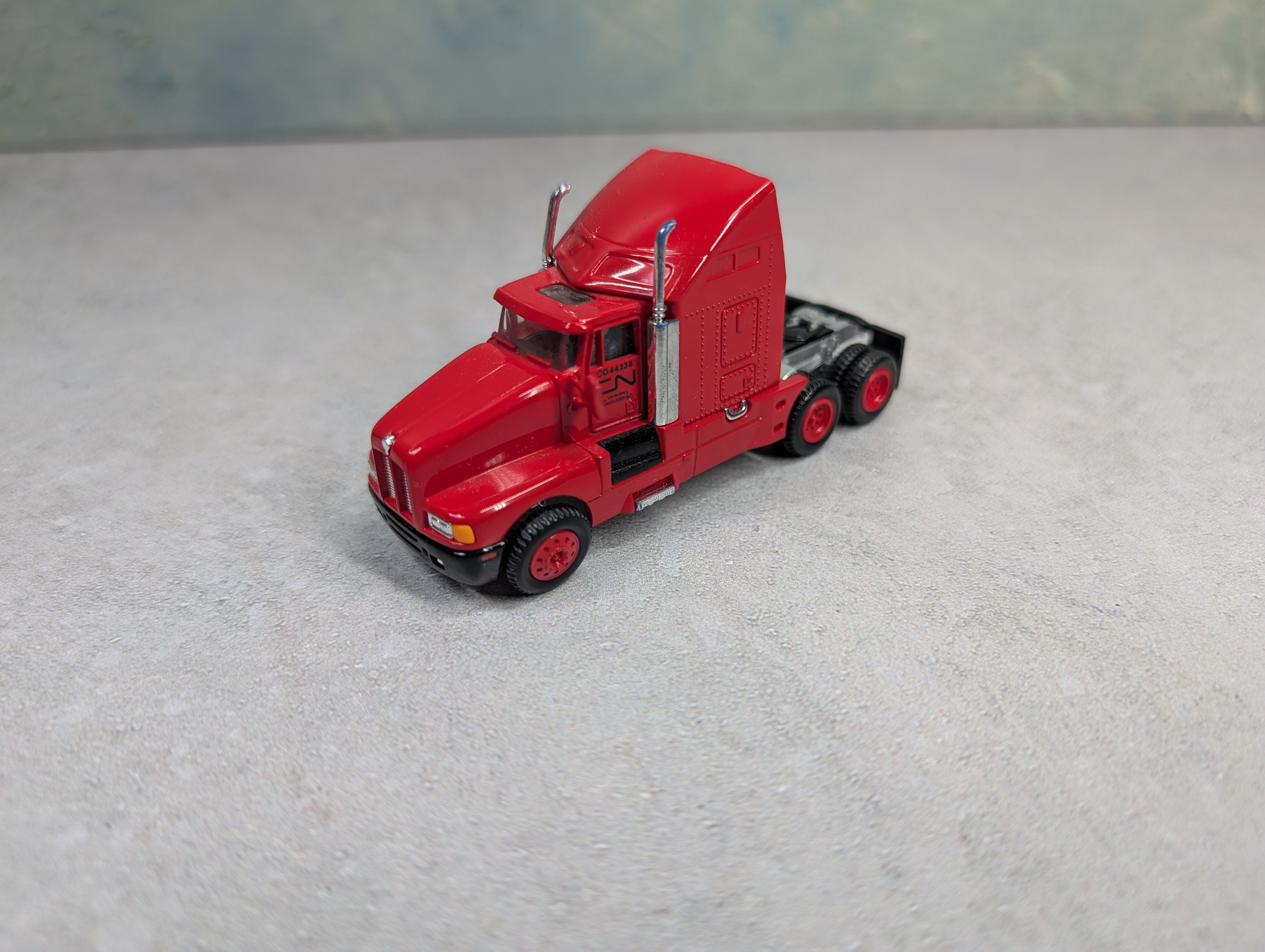 USED HO Scale Red Tractor Cab Truck Canadian National