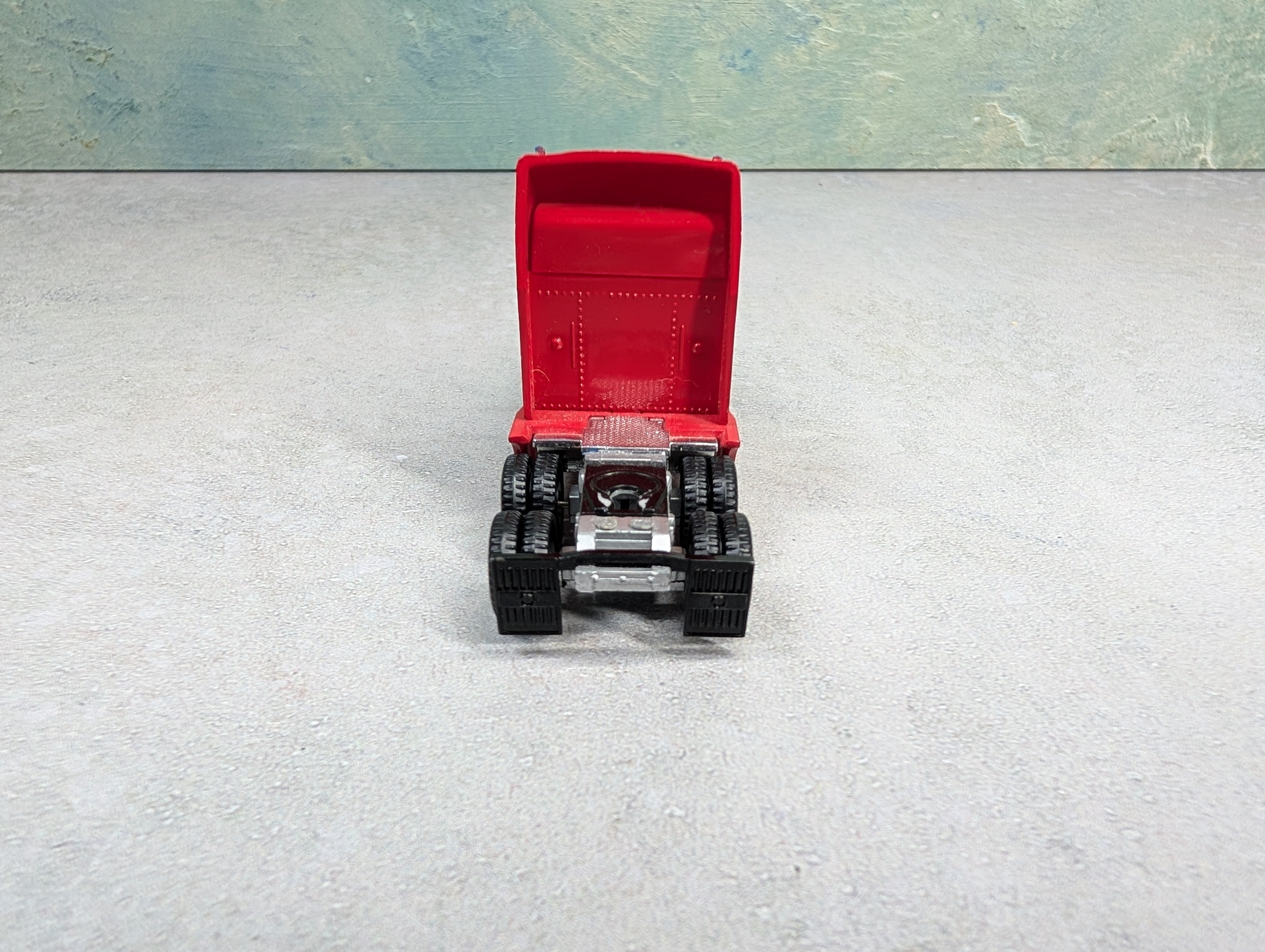 USED HO Scale Red Tractor Cab Truck Canadian National