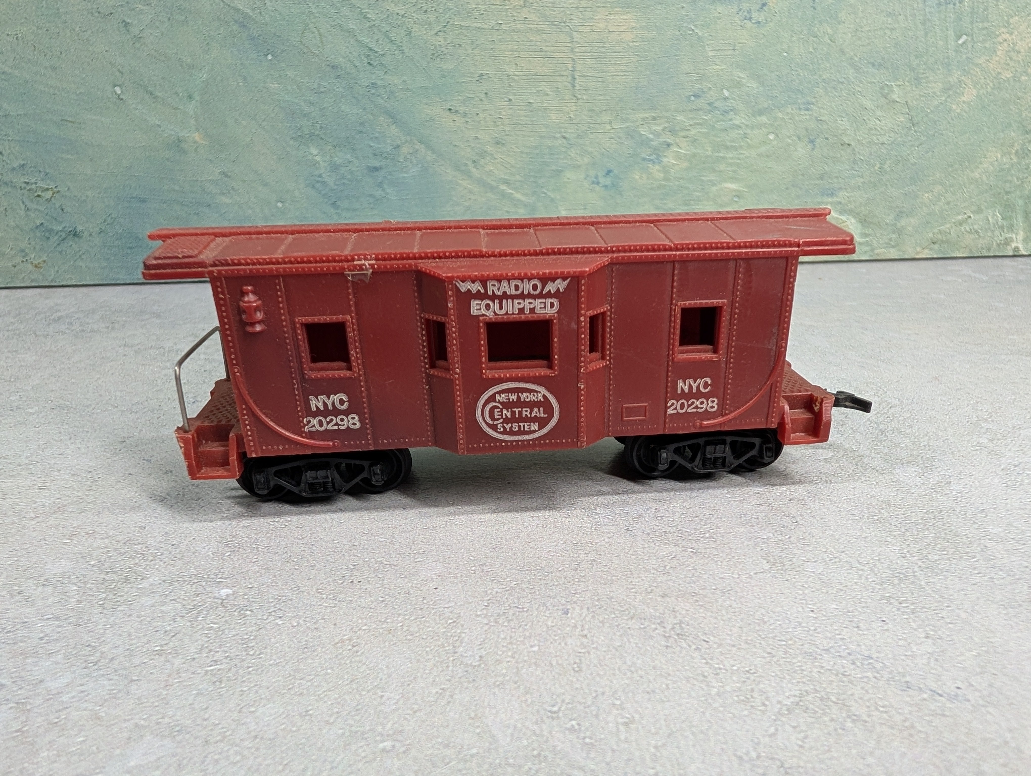 USED MARX HO Scale Bay Window Caboose New York Central NYC #20298