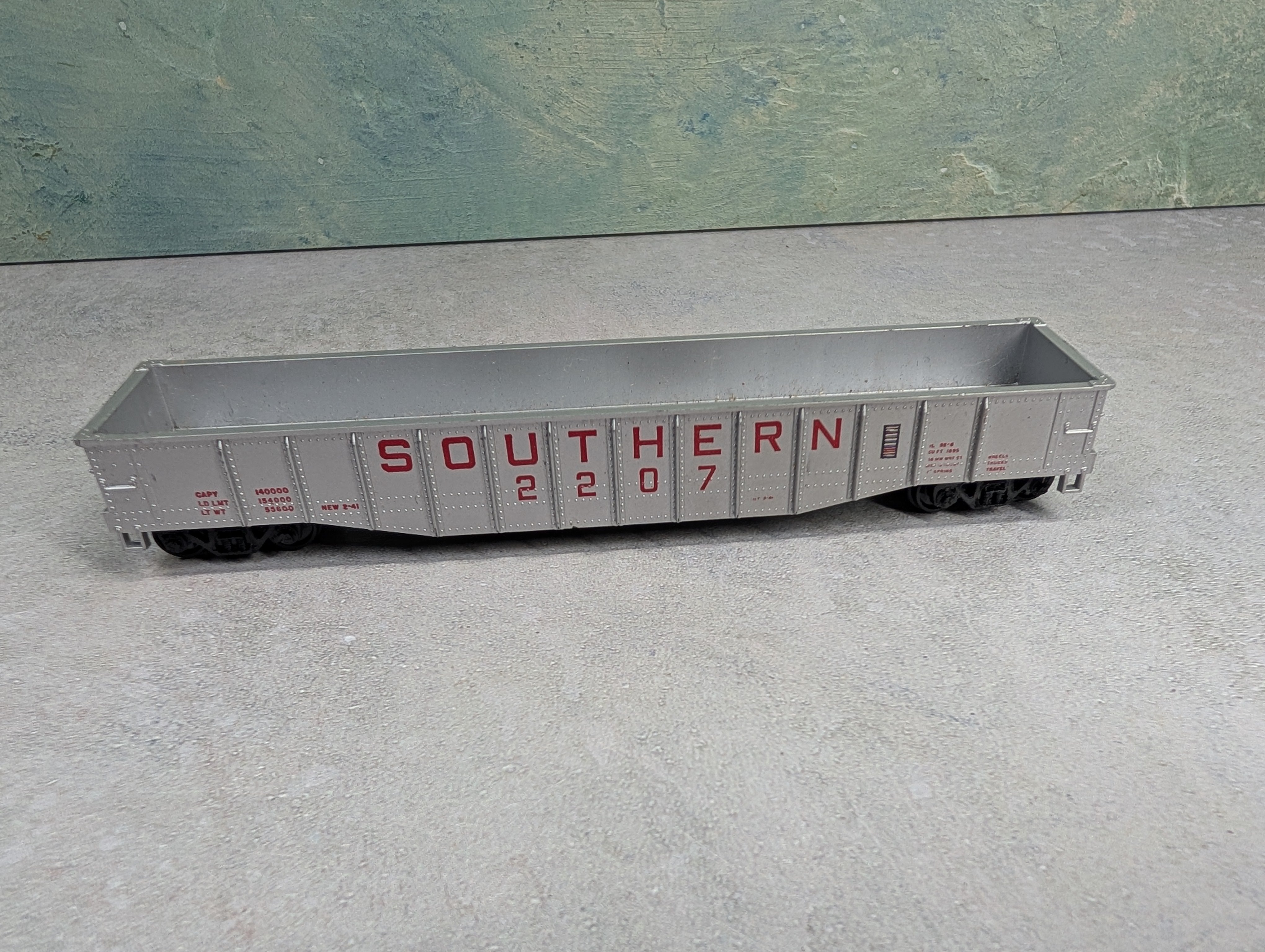 USED Athearn HO Scale 50' Gondola Southern #2207