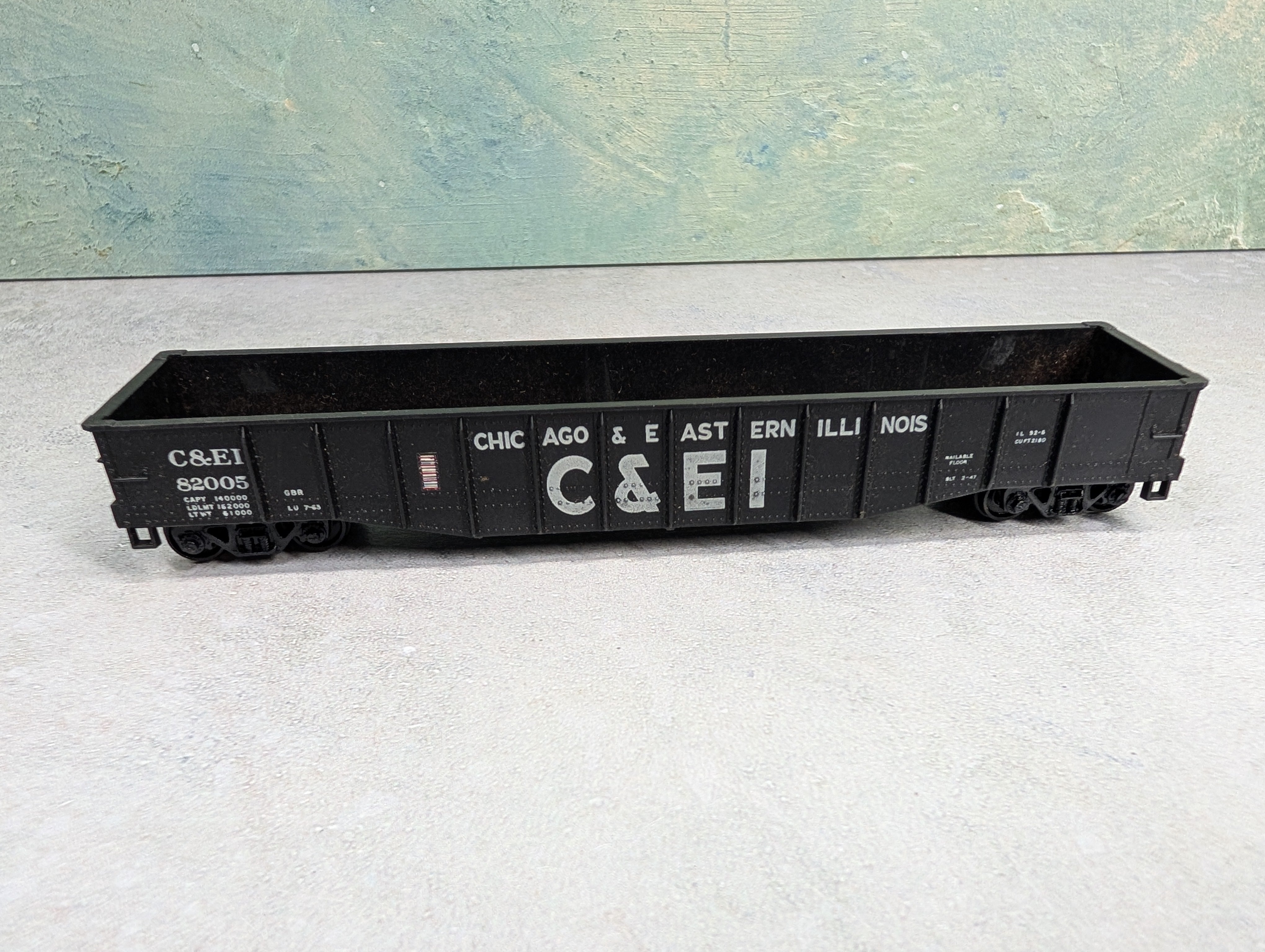 USED Athearn HO Scale 50' Gondola Chicago & Eastern Illinois C&EI #82005
