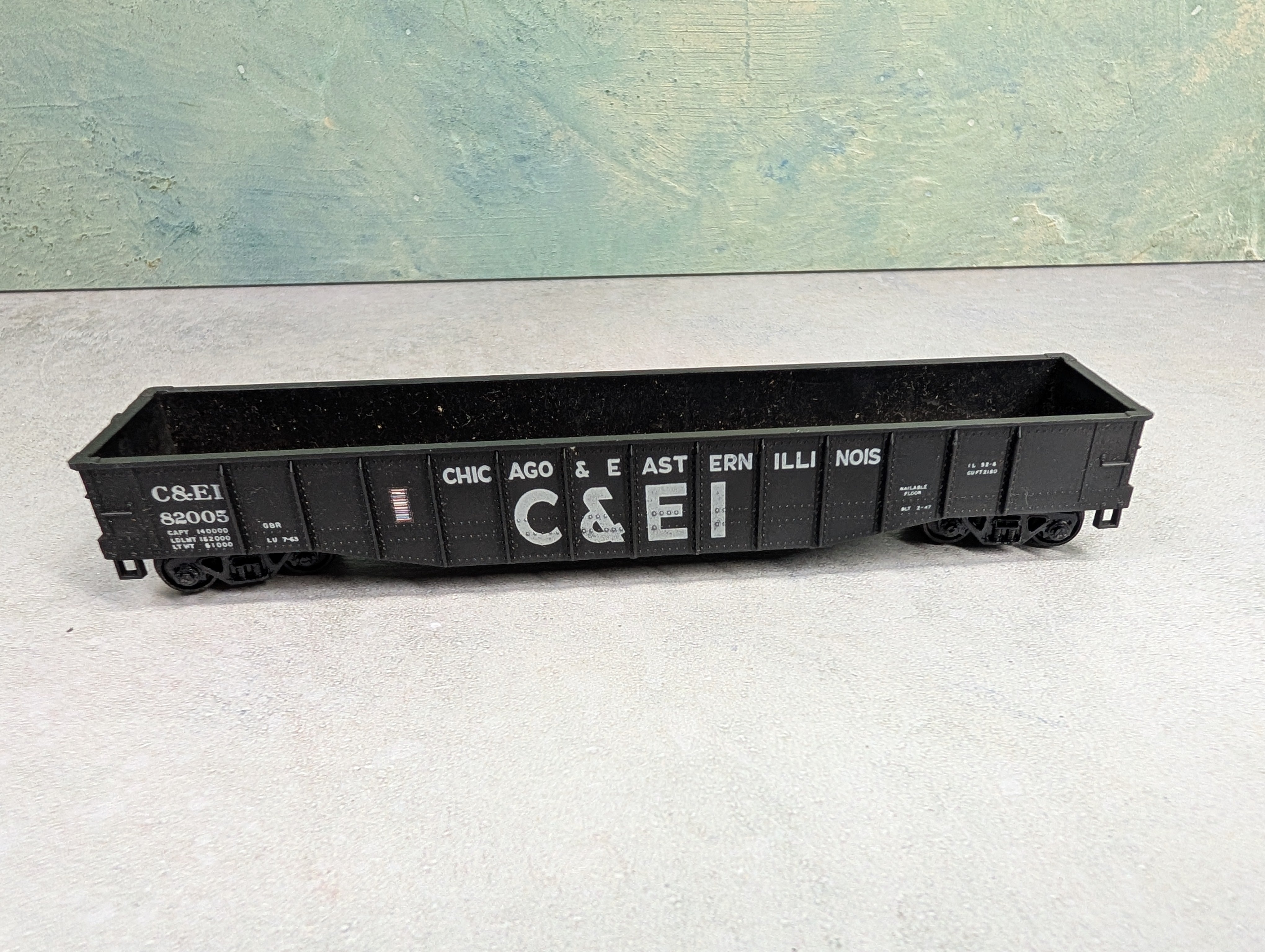 USED Athearn HO Scale 50' Gondola Chicago & Eastern Illinois C&EI #82005