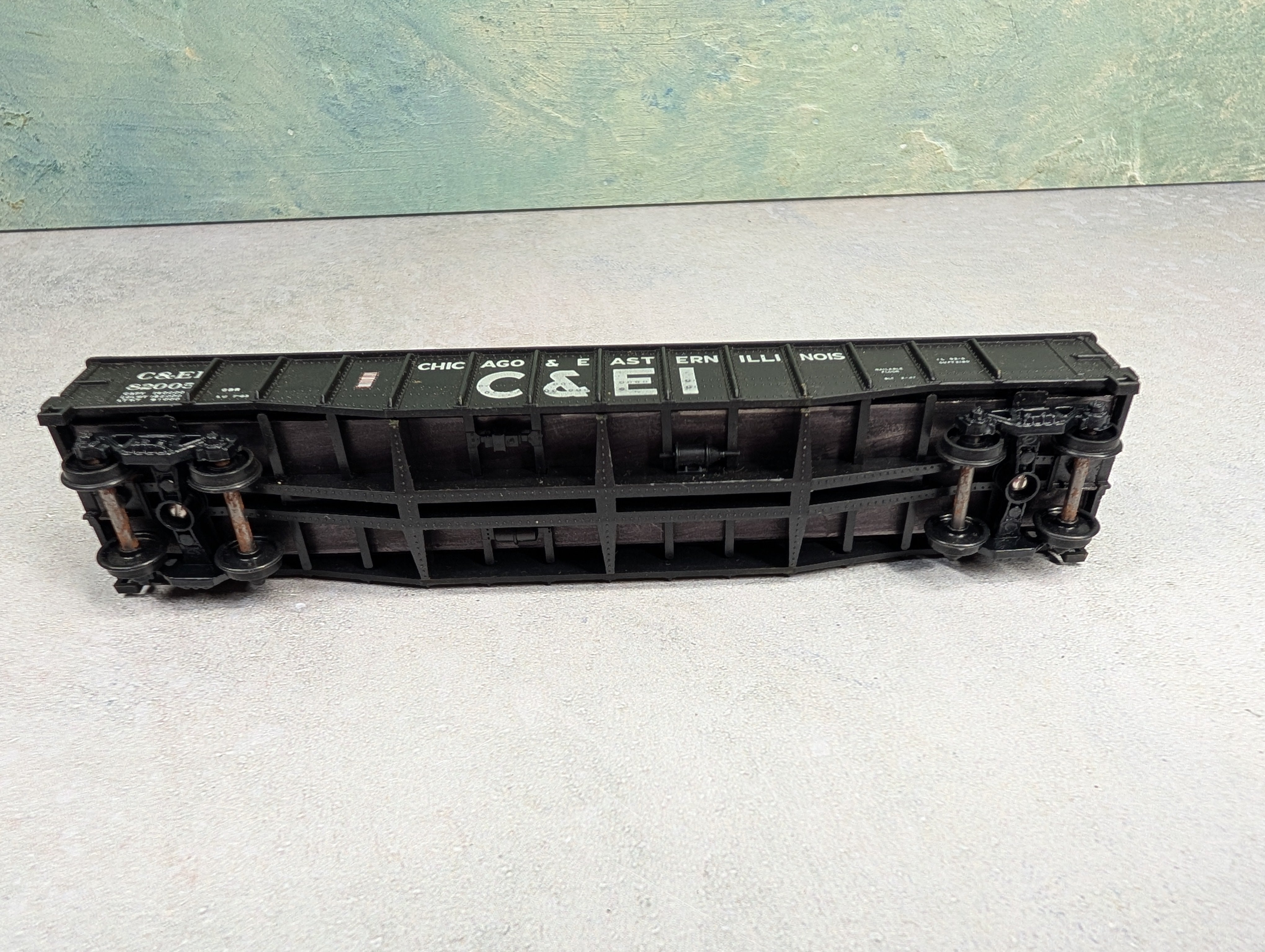 USED Athearn HO Scale 50' Gondola Chicago & Eastern Illinois C&EI #82005