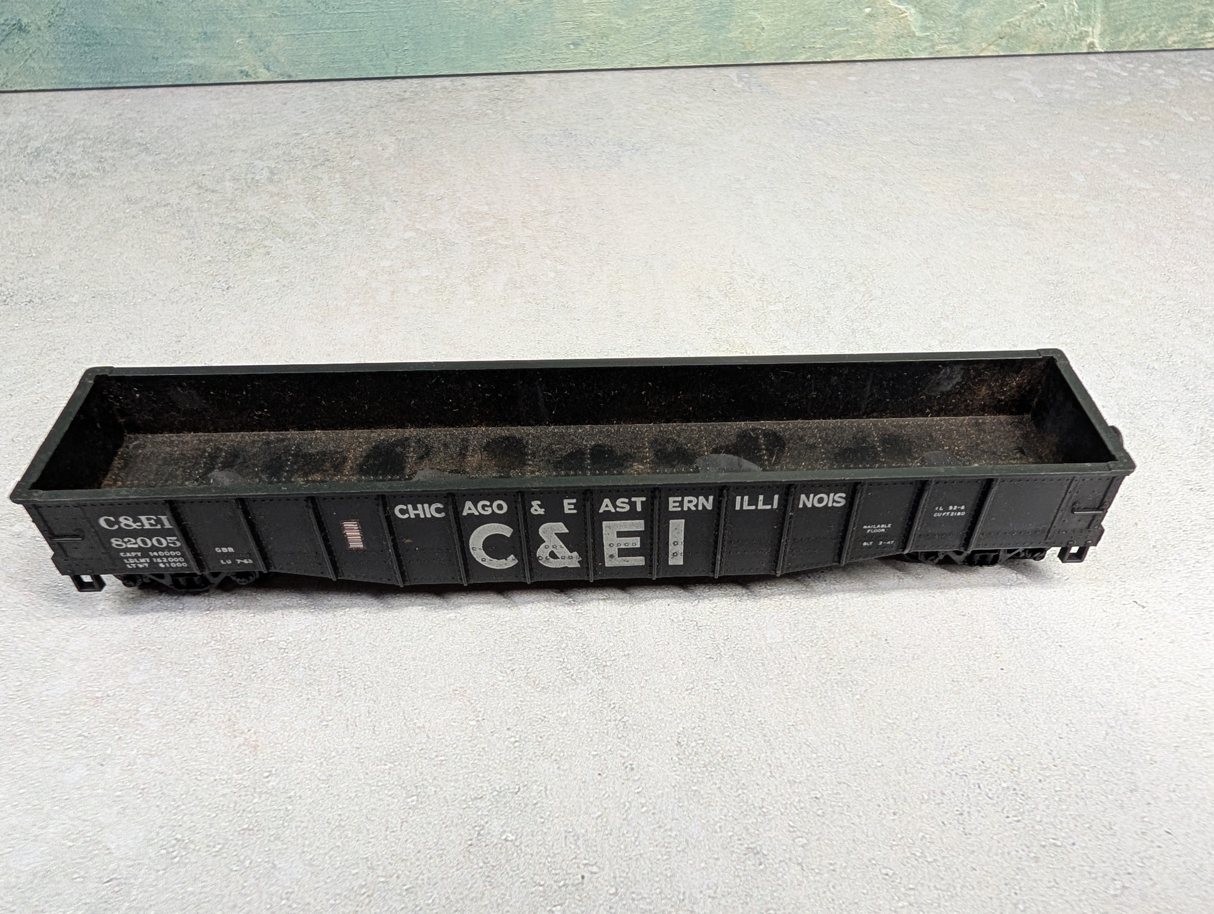 USED Athearn HO Scale 50' Gondola Chicago & Eastern Illinois C&EI #82005