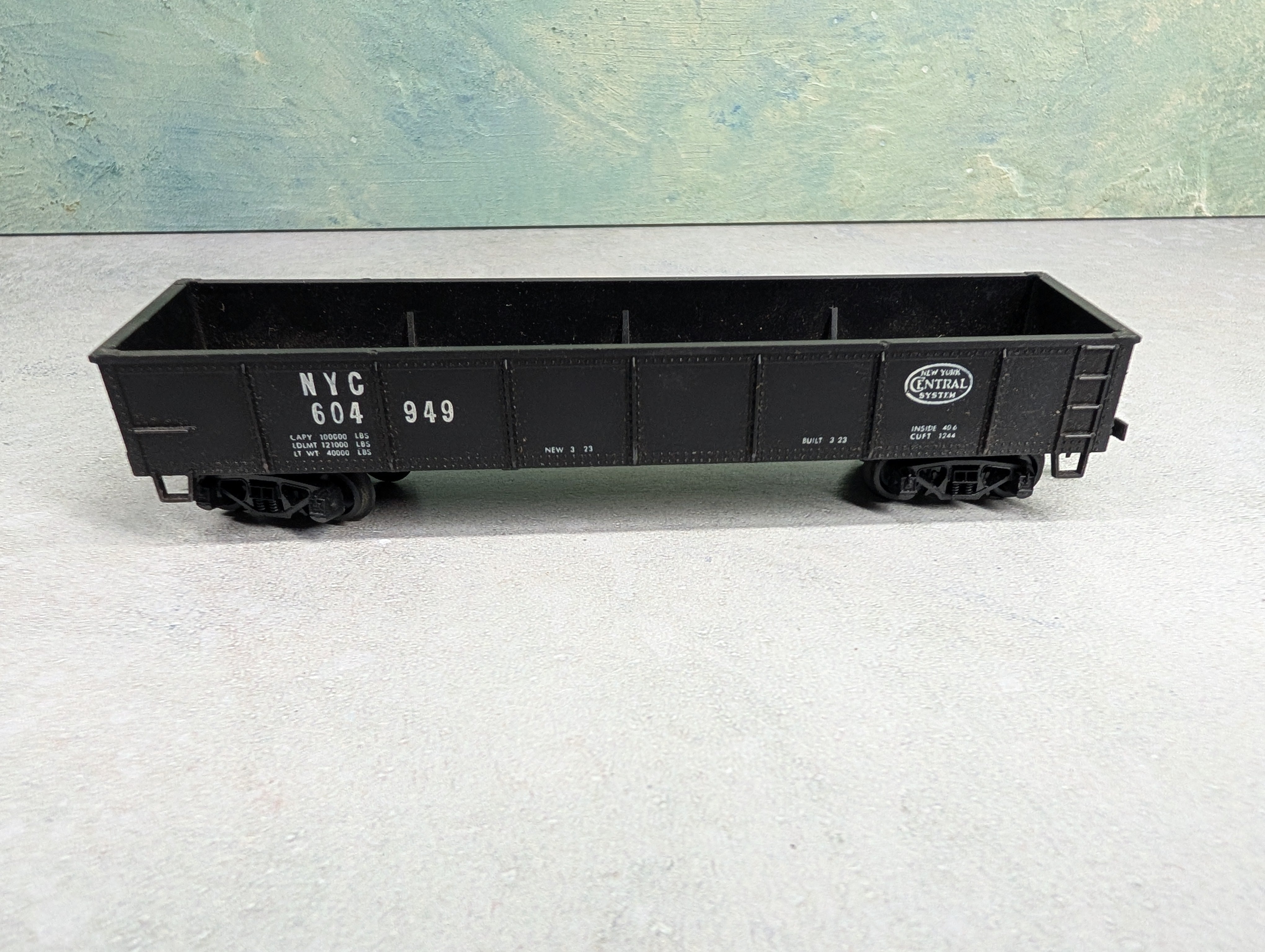 USED ROCO HO Scale 40' Gondola New York Central NYC #604949