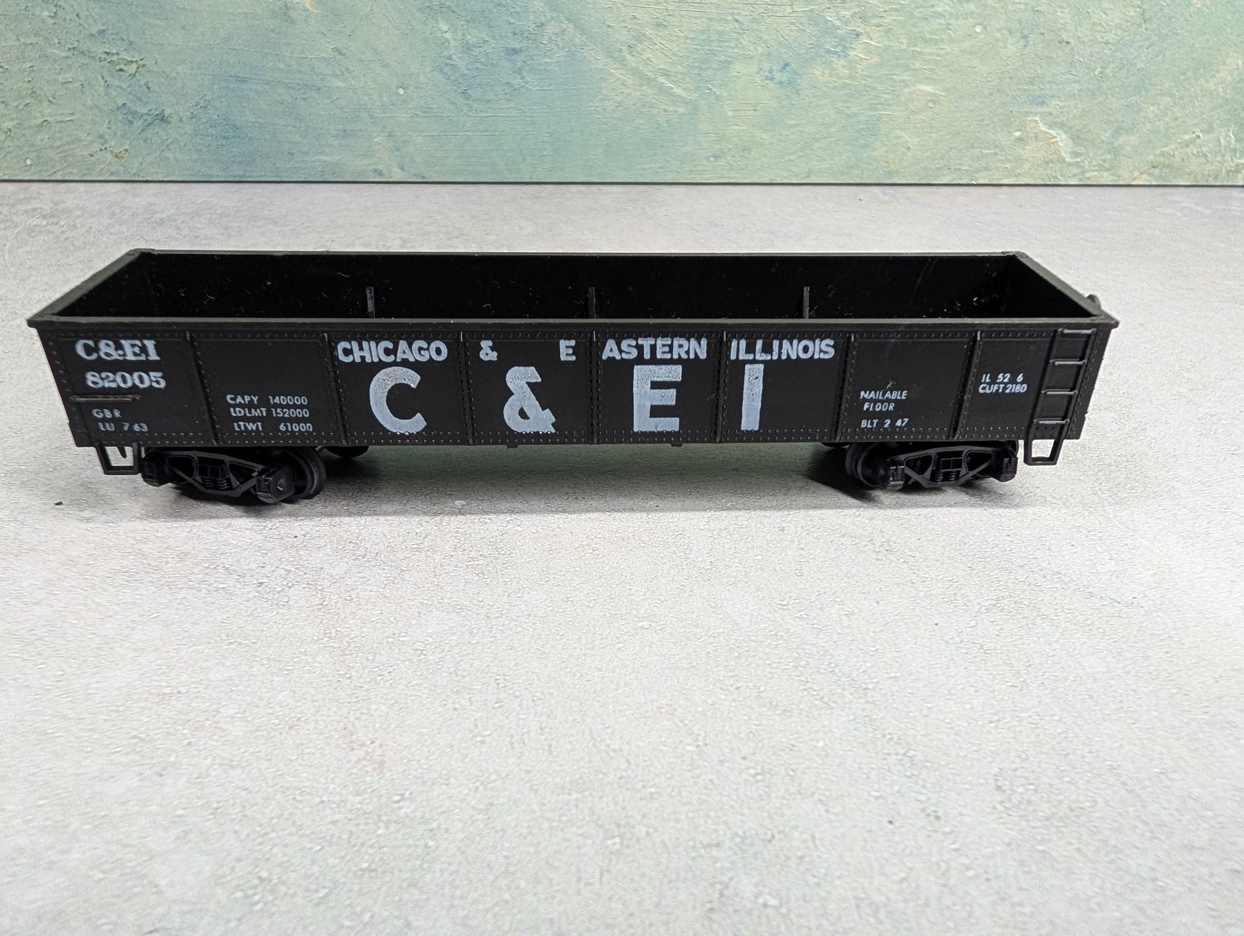 USED ROCO HO Scale 40' Gondola Chicago & Eastern Illinois C&EI #82005