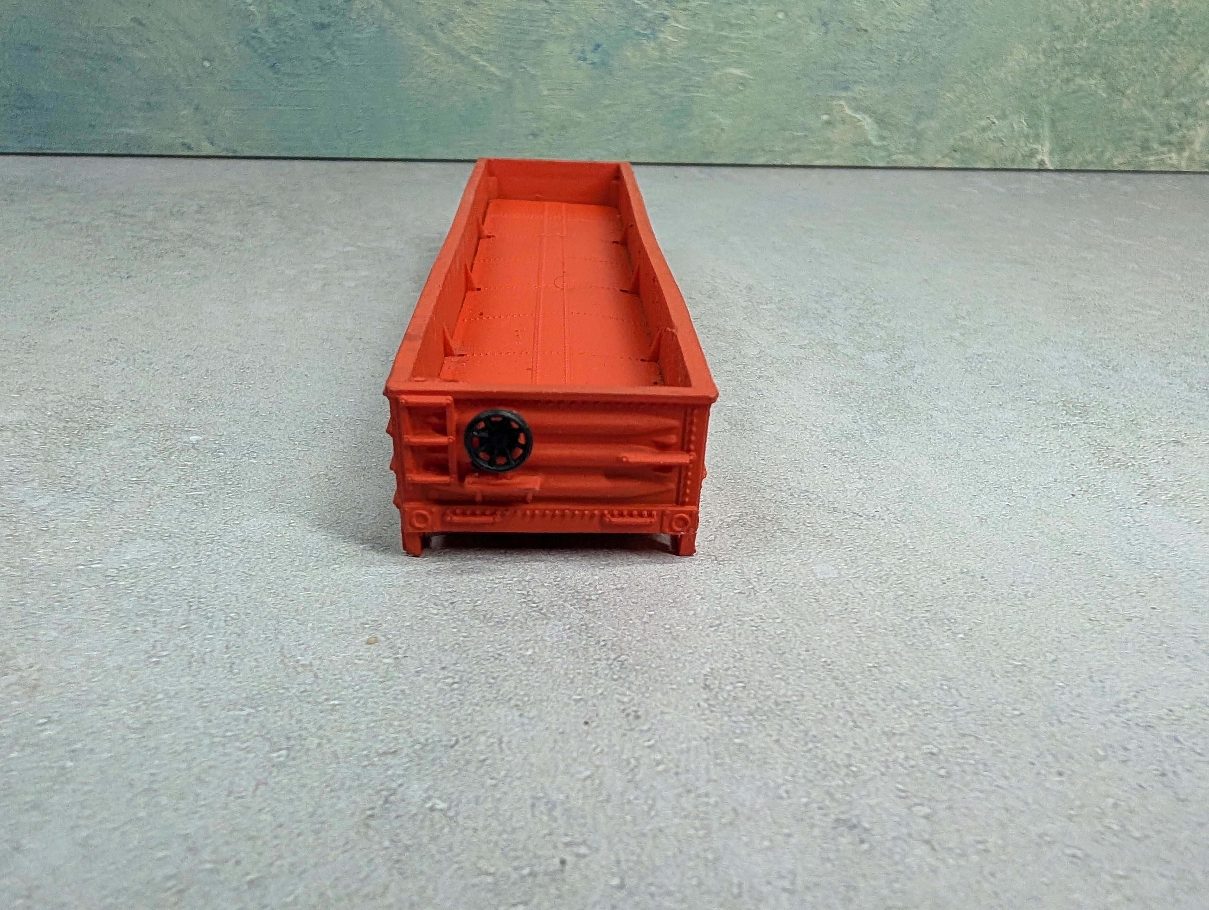 USED Lionel HO Scale 40' Gondola Rio Grande D&RGW #8730 No Trucks