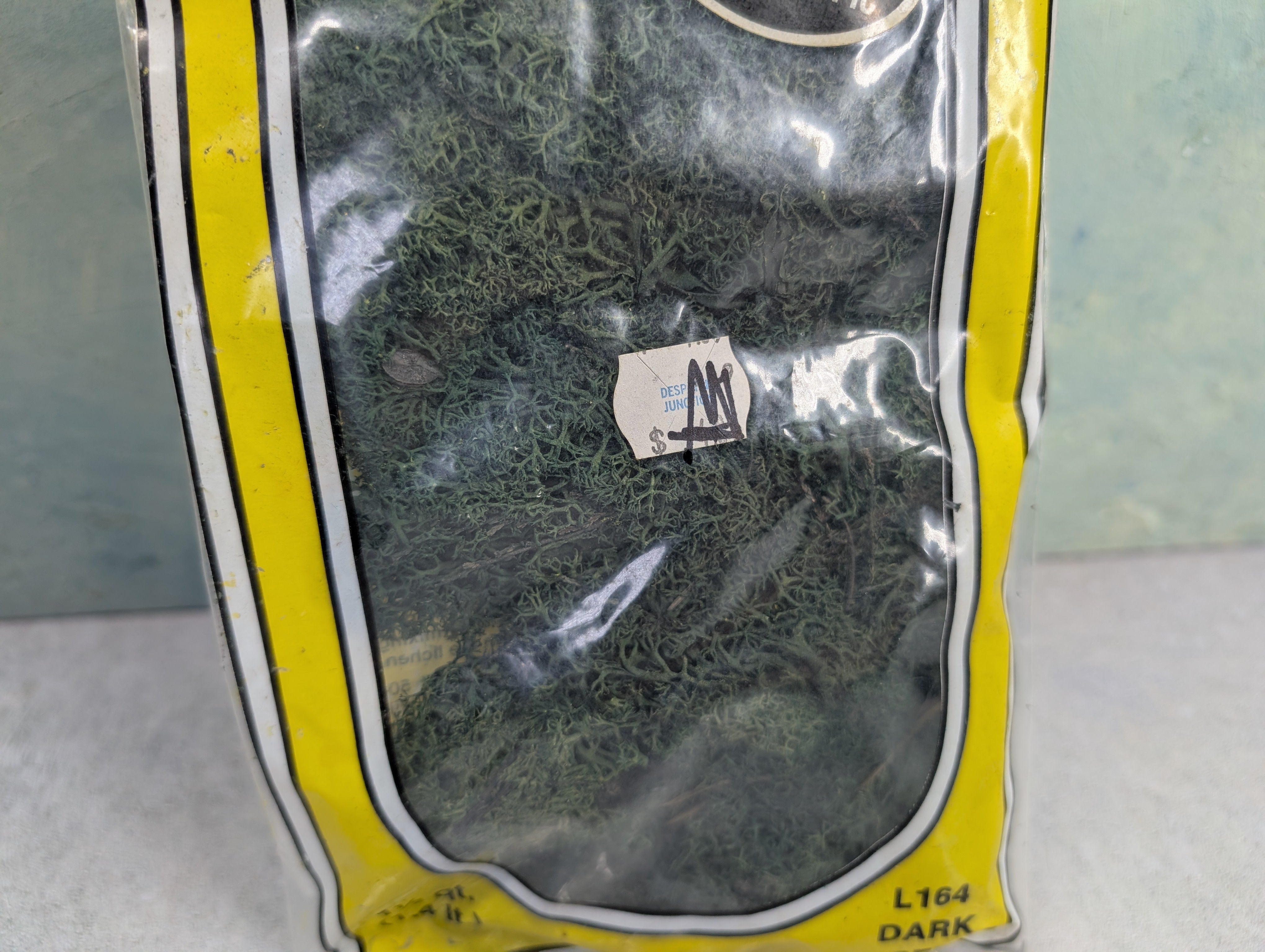 USED Woodland Scenics L164 MULTI Scale Lichen Dark Green