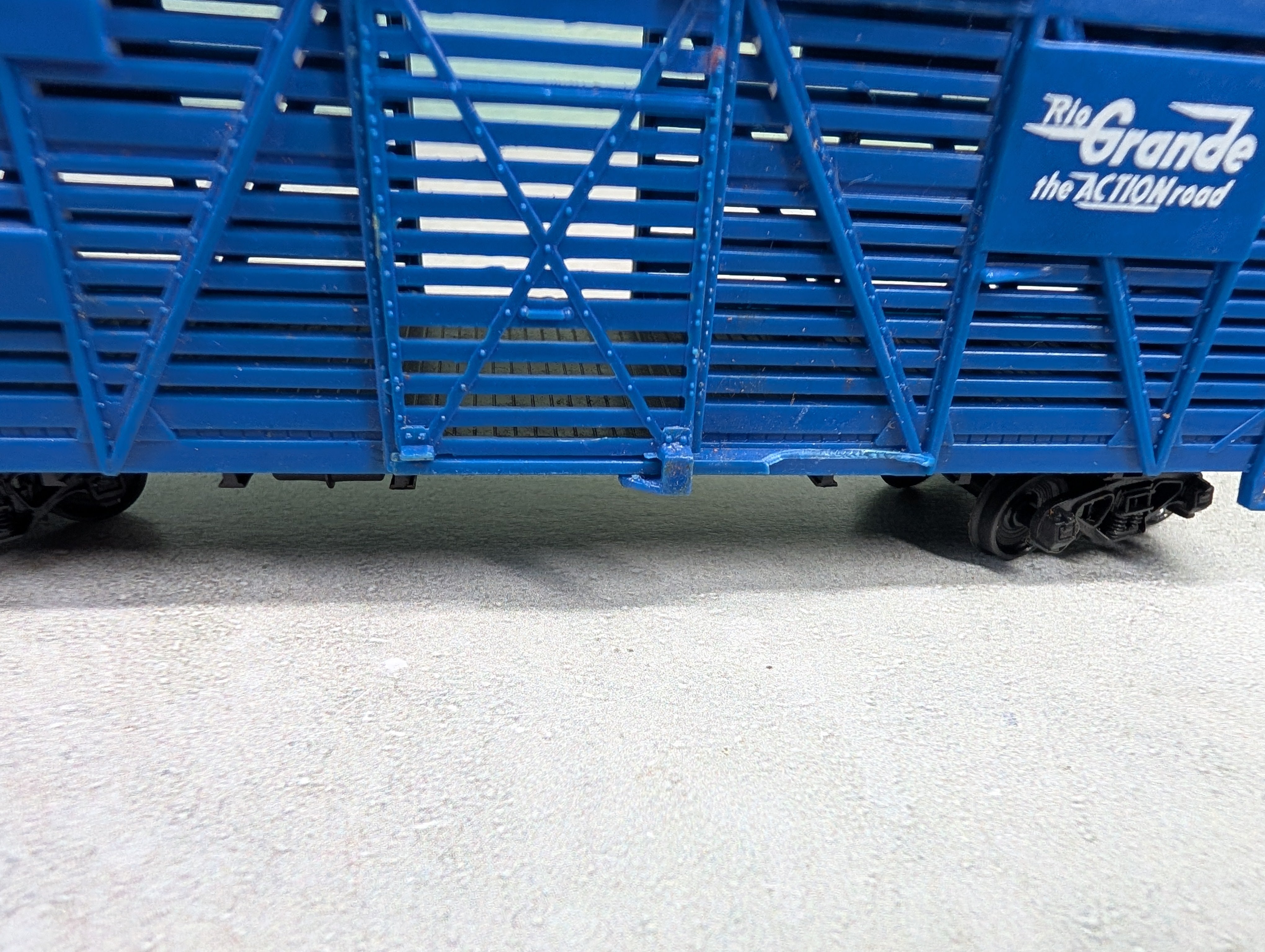 USED Lionel HO Scale 40' Cattle Stock Car Rio Grande D&RGW #78573