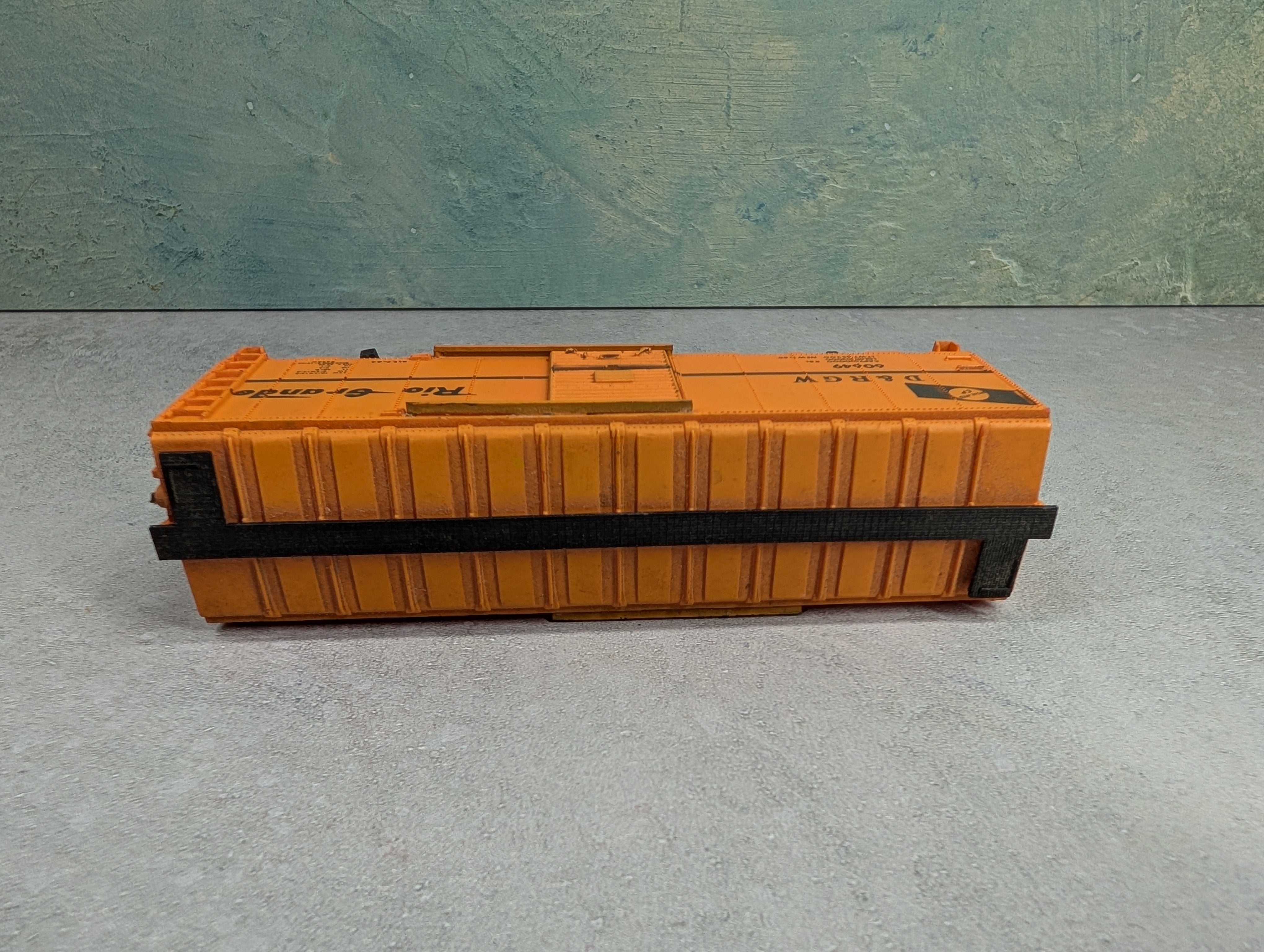 USED AHM HO Scale 40' Box Car Rio Grande D&RGW #60649